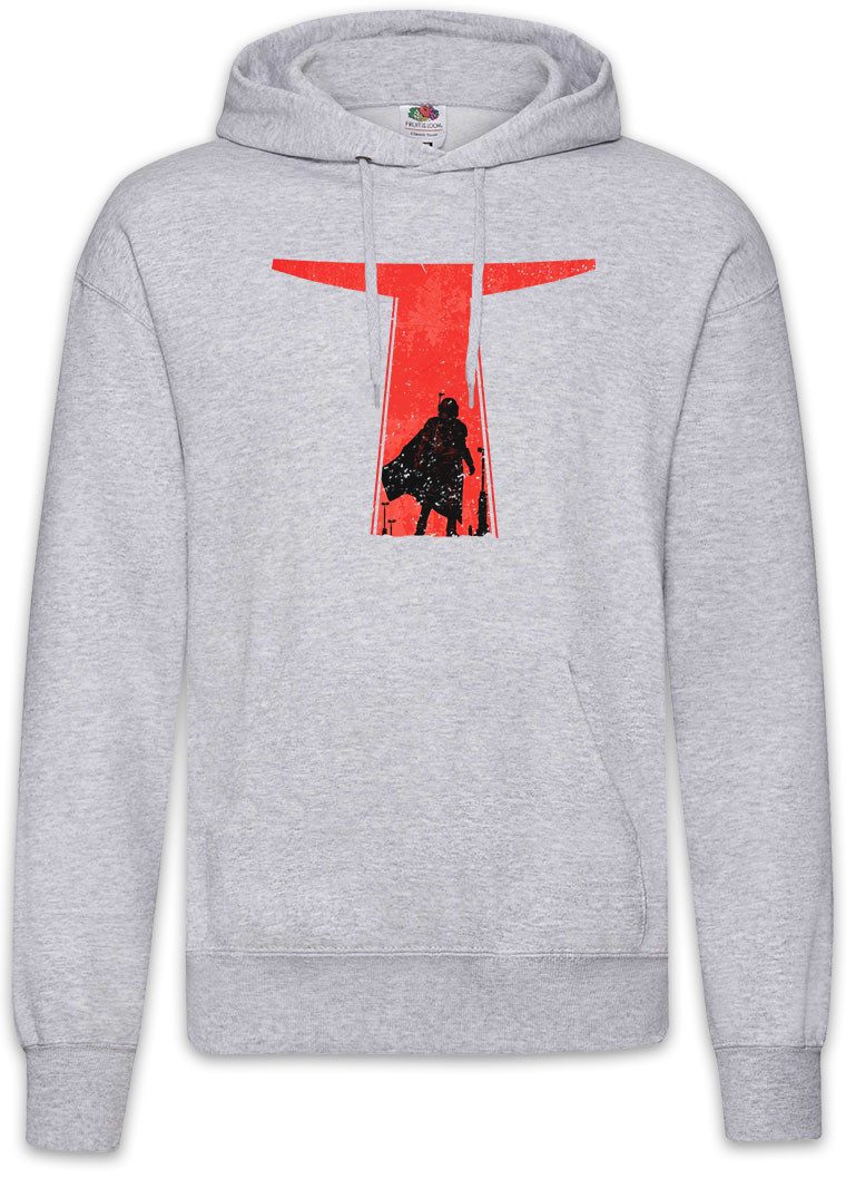 Hoodie Djarin Silhouette Herren Hoodie Star Din Rebel Mandalorian Wars Baby