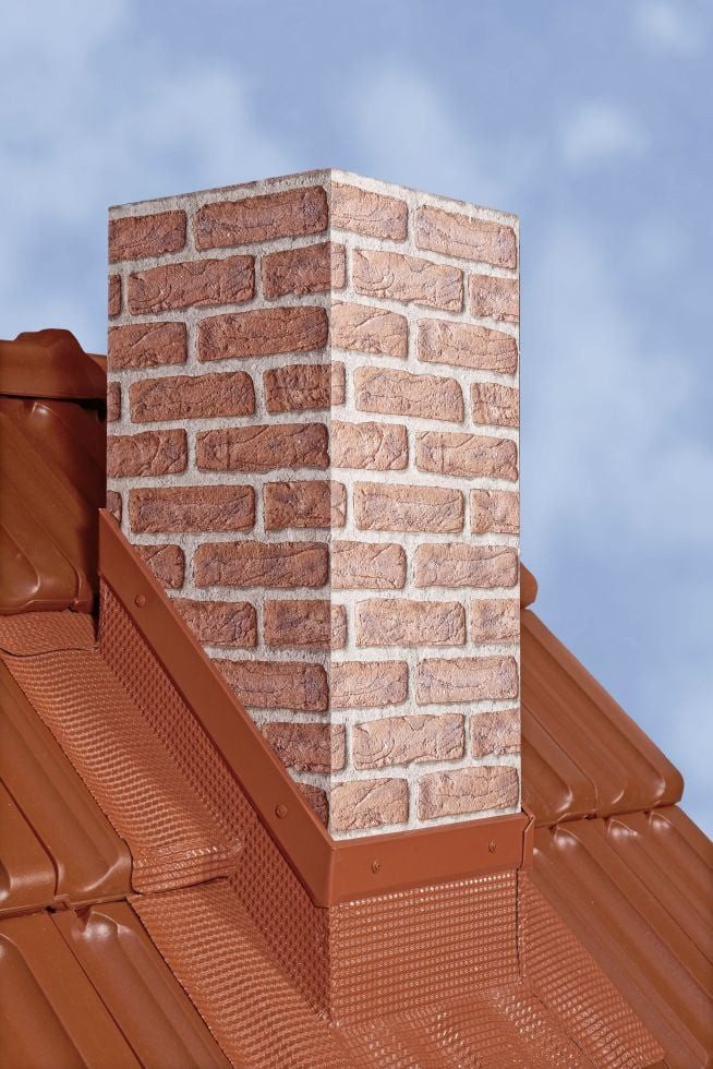 Sarei Haus- und Gartentechnik Dachdurchführung Sarei Kamin- und Wandanschluss Alu-Flex 5 m x 300, Aluminium
