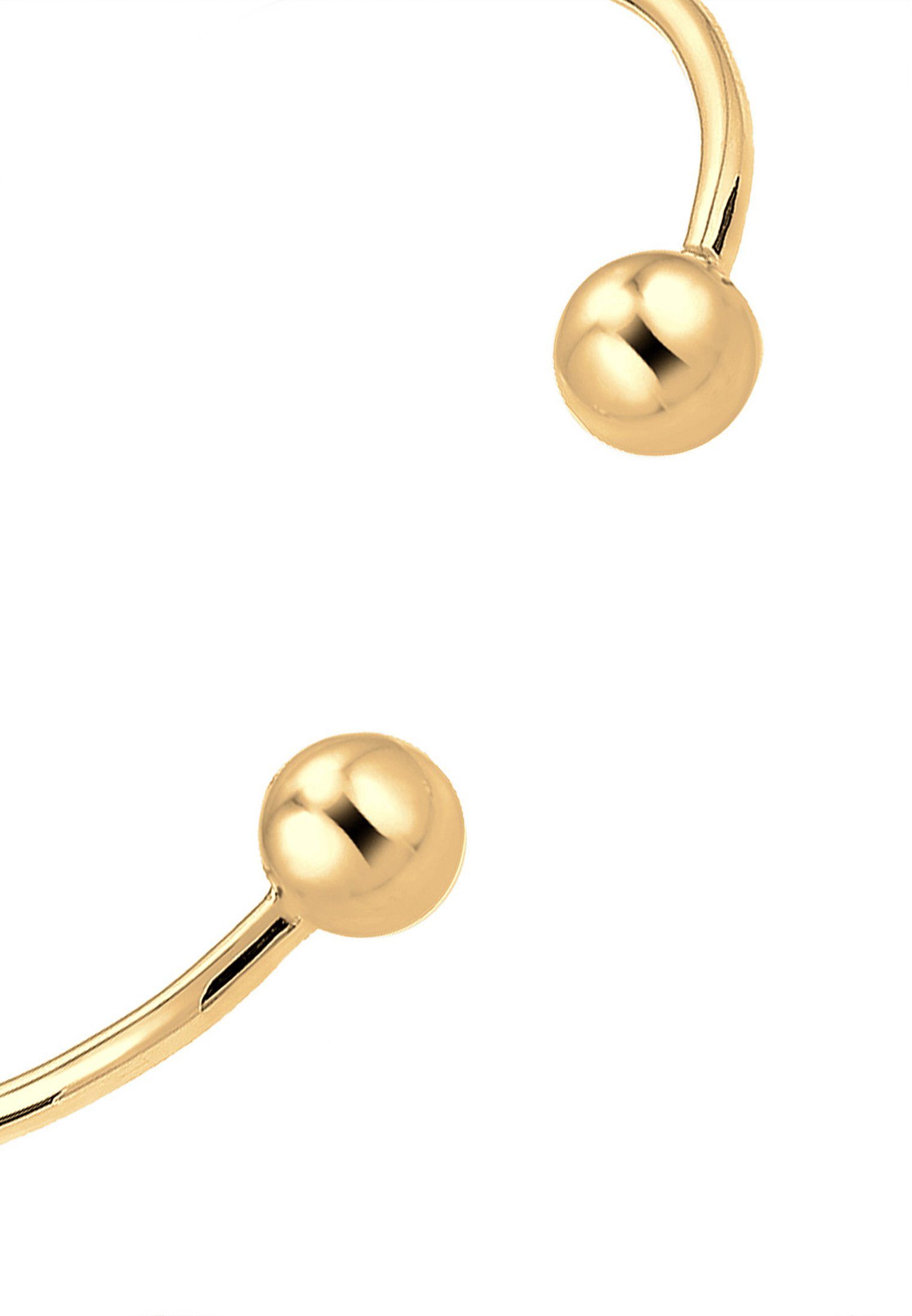 Elli Armreif Elli Armband Kugel Ball Geo Bangle Basic 925 Sterling Silber