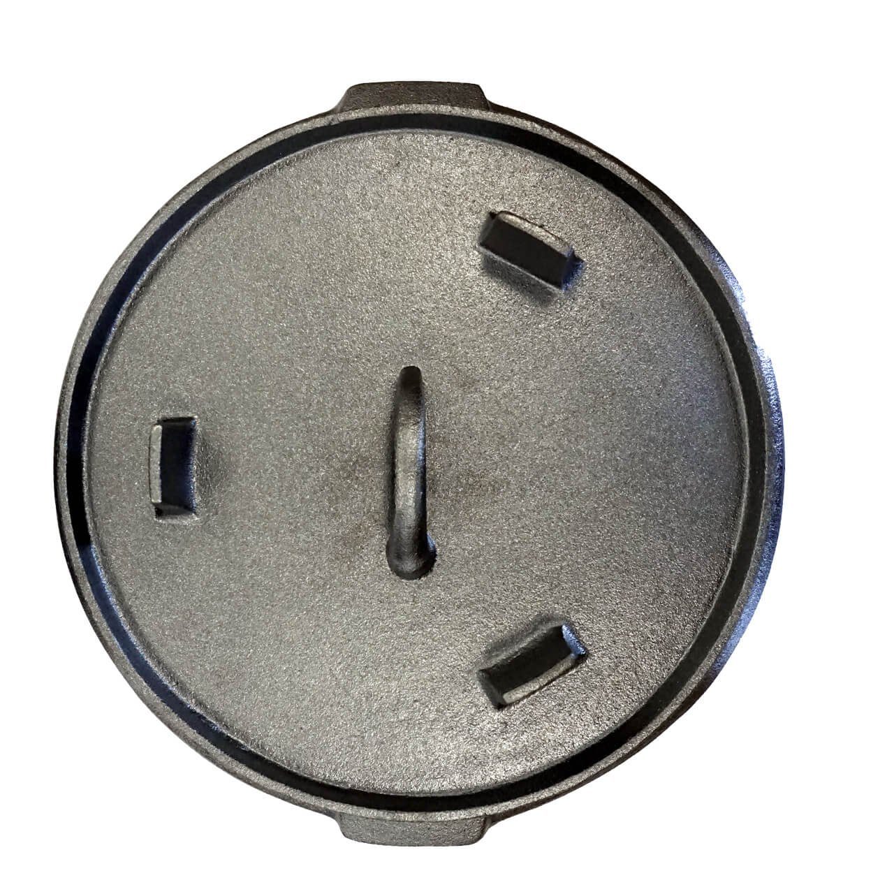 BlueCraft Schmortopf, Gusseisen, Premium Dutch Oven 4.5 qt mit Füßen