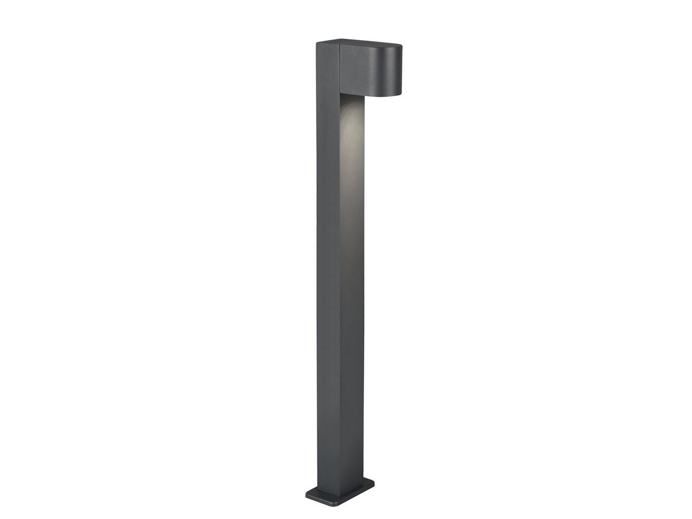 TRIO Leuchten LED Pollerleuchte Anthrazit mit GU10 LED, Höhe 100cm, LED wechselbar, Warmweiß, Wegeleuchte zur Garten Wegbeleuchtung, …