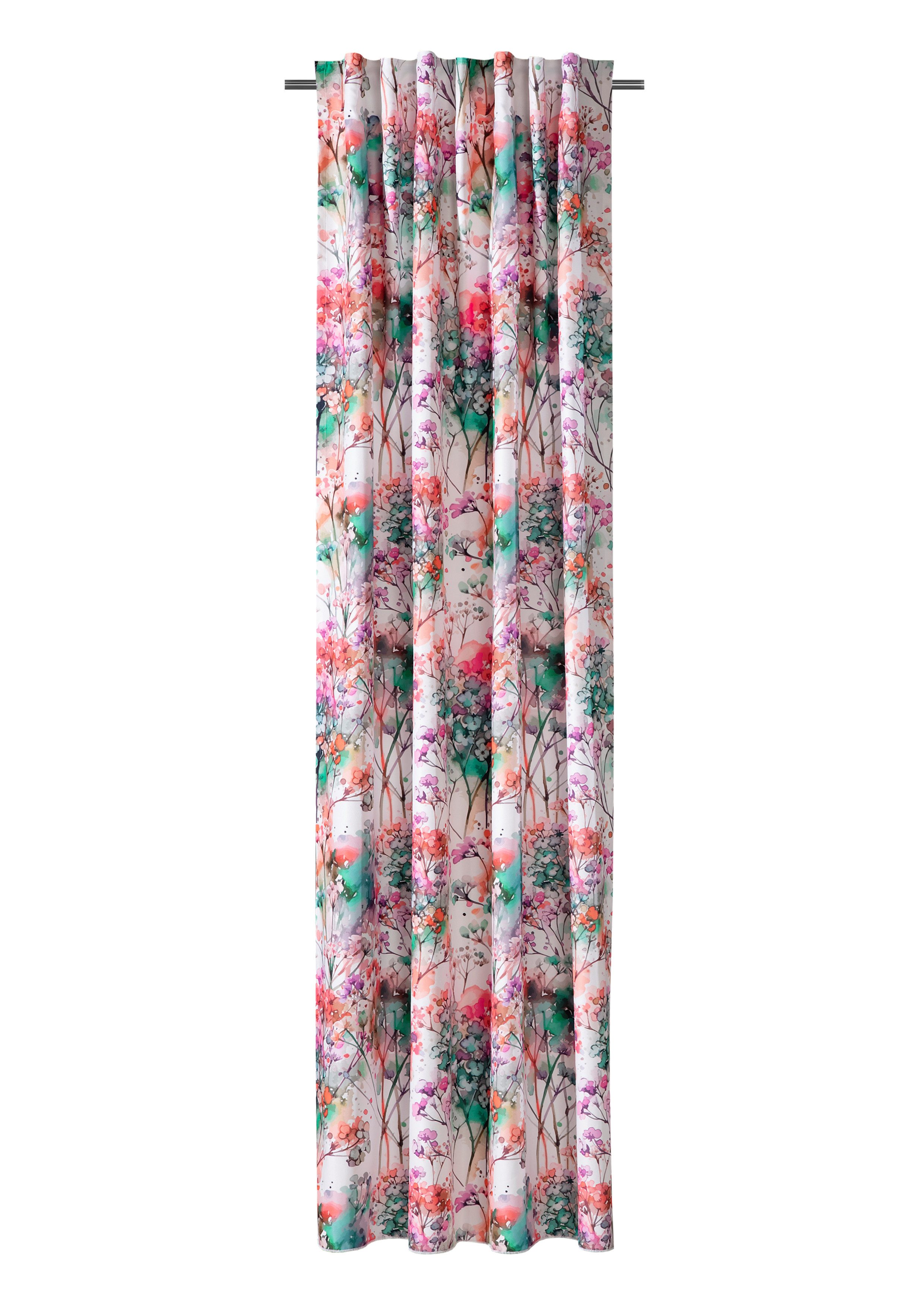 Verdi Vorhang Schal mit verdeckten Schlaufen Rike 140 x 245 cm multicolor (1 St), Multifunktionsband, blickdicht