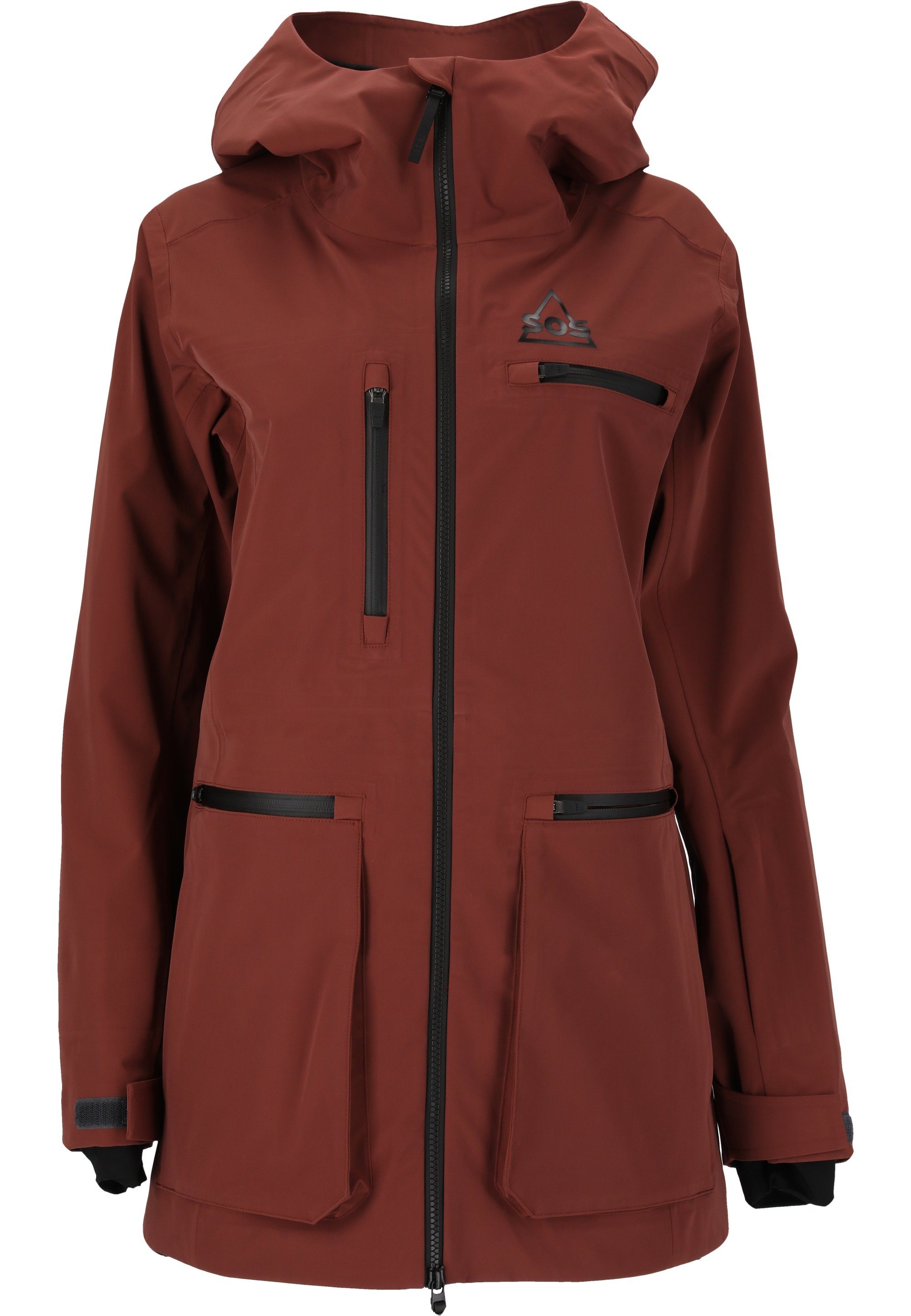 SOS Skijacke Silverton mit wasserabweisender Beschichtung