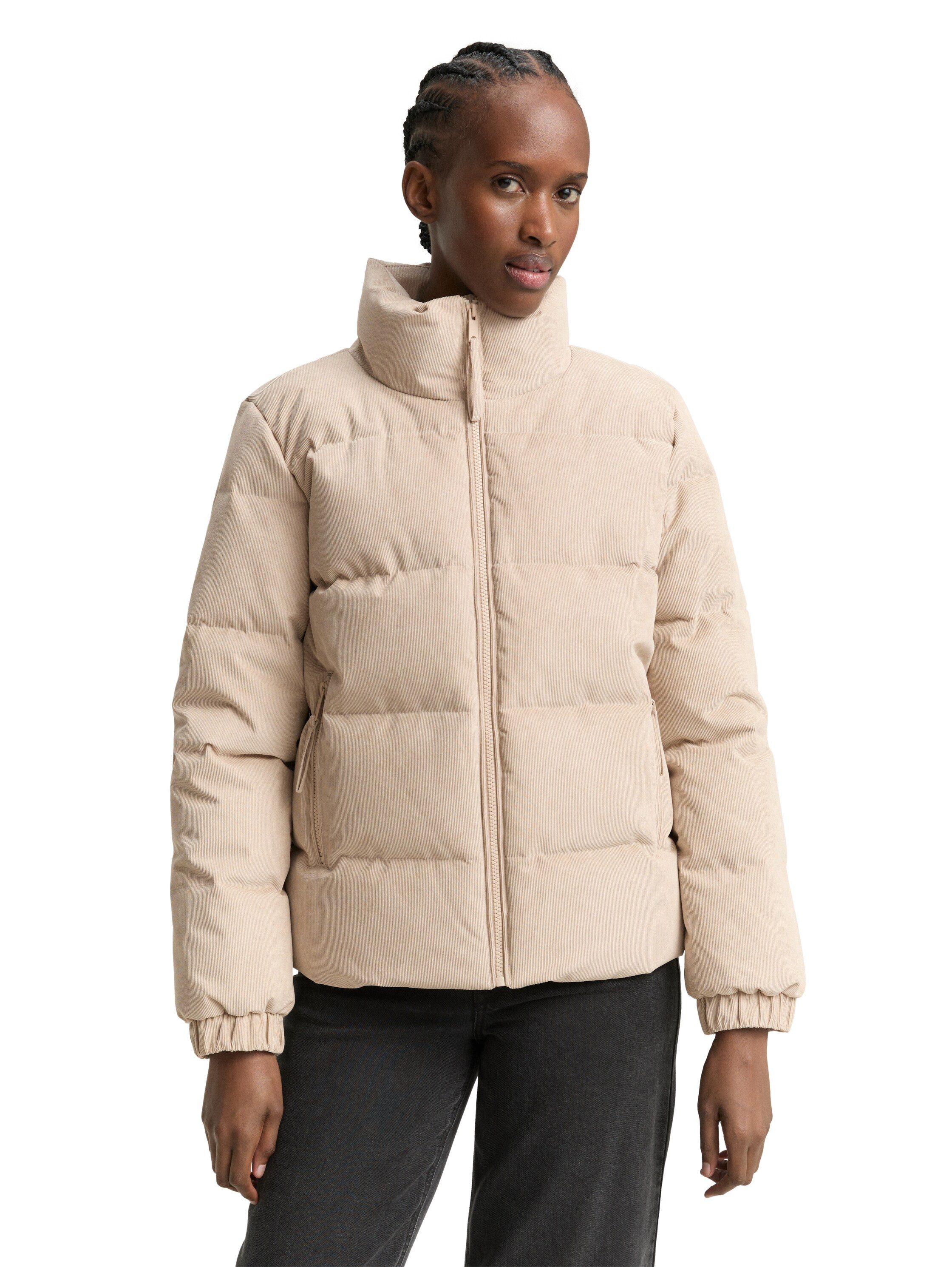 TOM TAILOR Denim Steppjacke mit Stehkragen