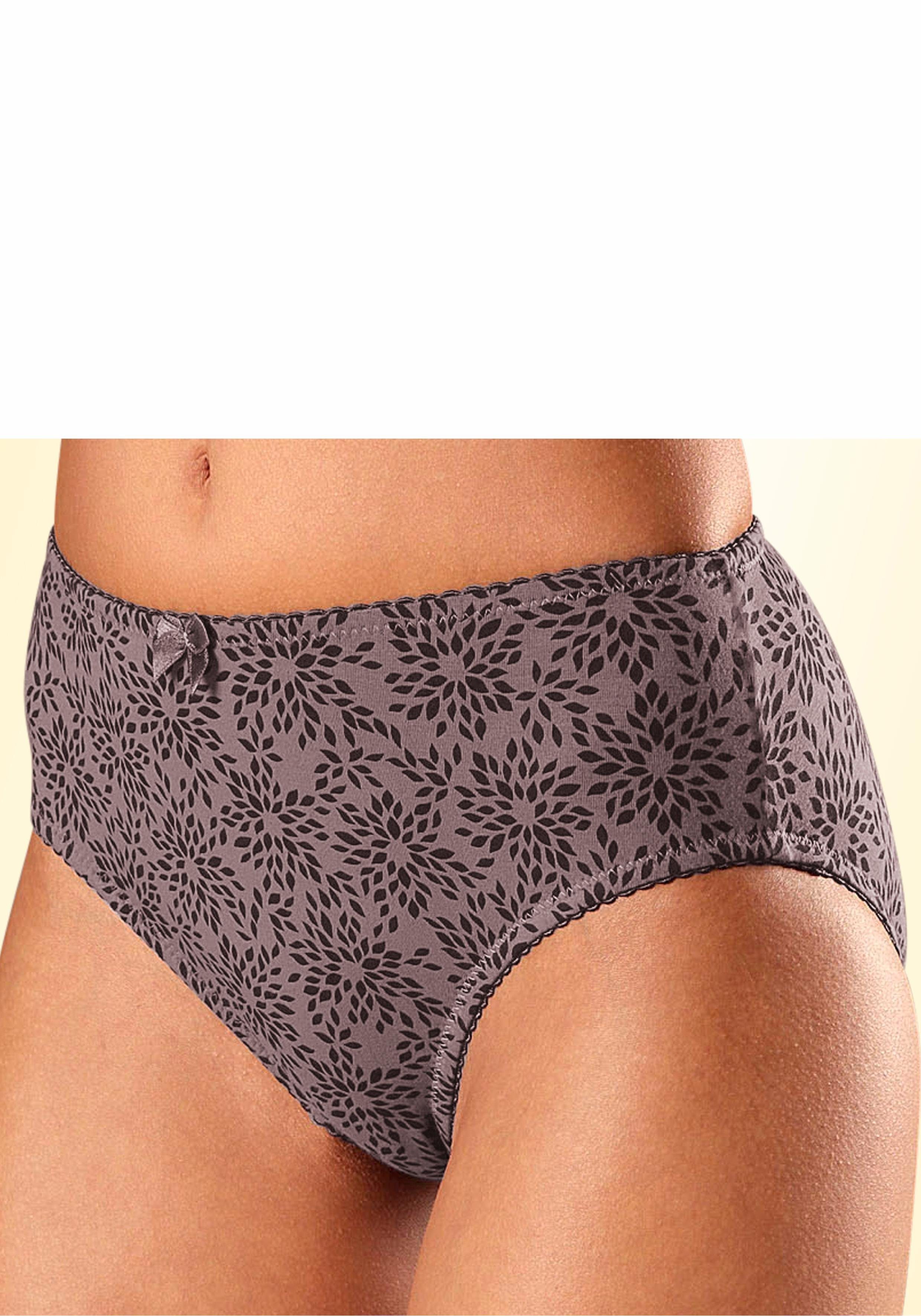 Nuance by Lascana Slip hoch geschnittener Slip, aus Baumwolle, als Wäsche-Set kombinierbar – Bild 5 von 5