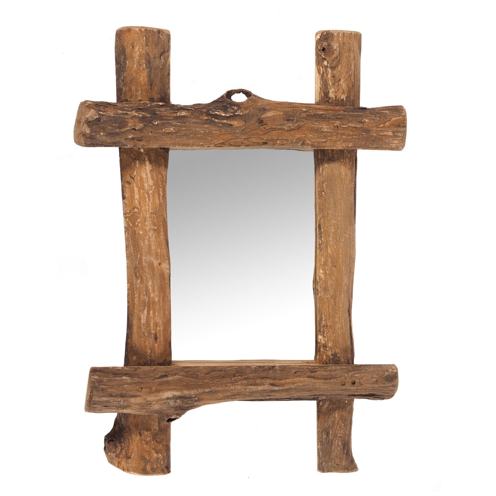 DESIGN DELIGHTS Wandspiegel WANDSPIEGEL "VINTAGE Holz günstig online kaufen