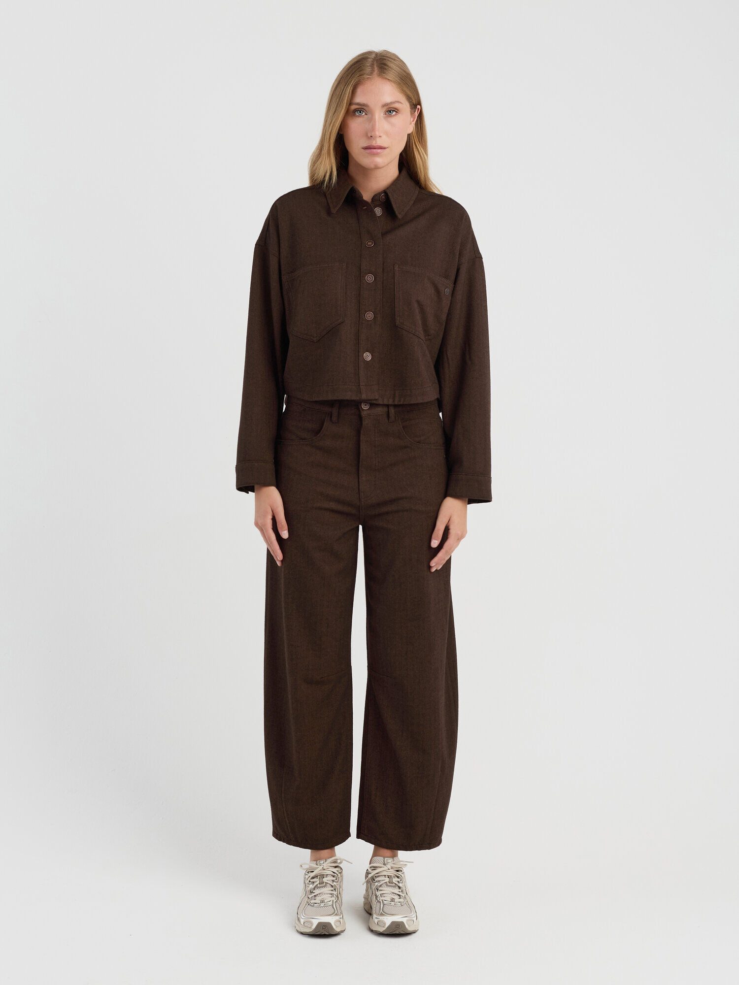 GANG Outdoorjacke 94LUNA CROPPED im Oversized Fit