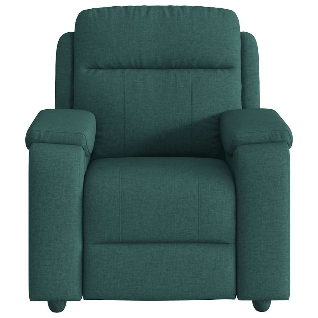 vidaXL Sessel Massagesessel Dunkelgrün Stoff (1-St) günstig online kaufen