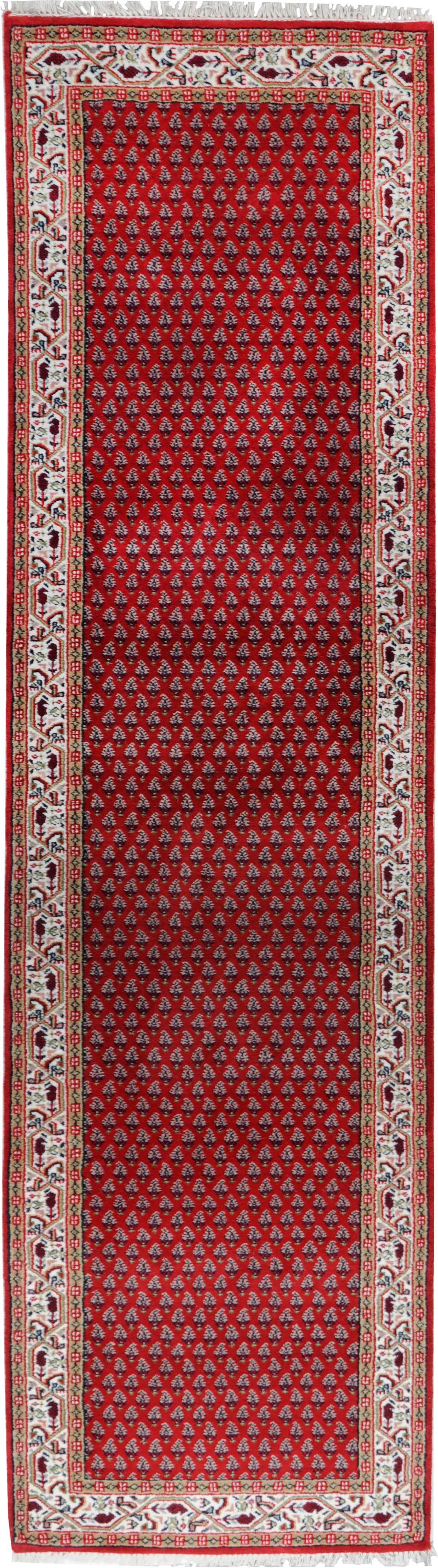 THEKO Дорожка Chandi Mir, rechteckig, Höhe: 12 mm, Teppich-Läufer, reine Wolle, handgeknüpft, mit Fransen