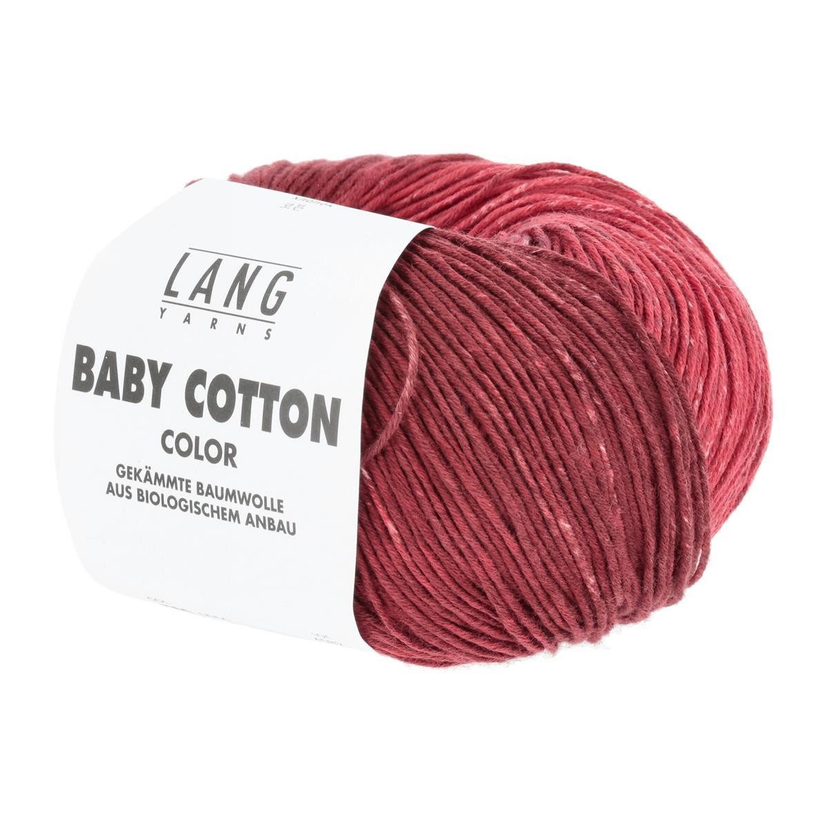 LANG YARNS Baby Cotton Color Häkelwolle, 180 m