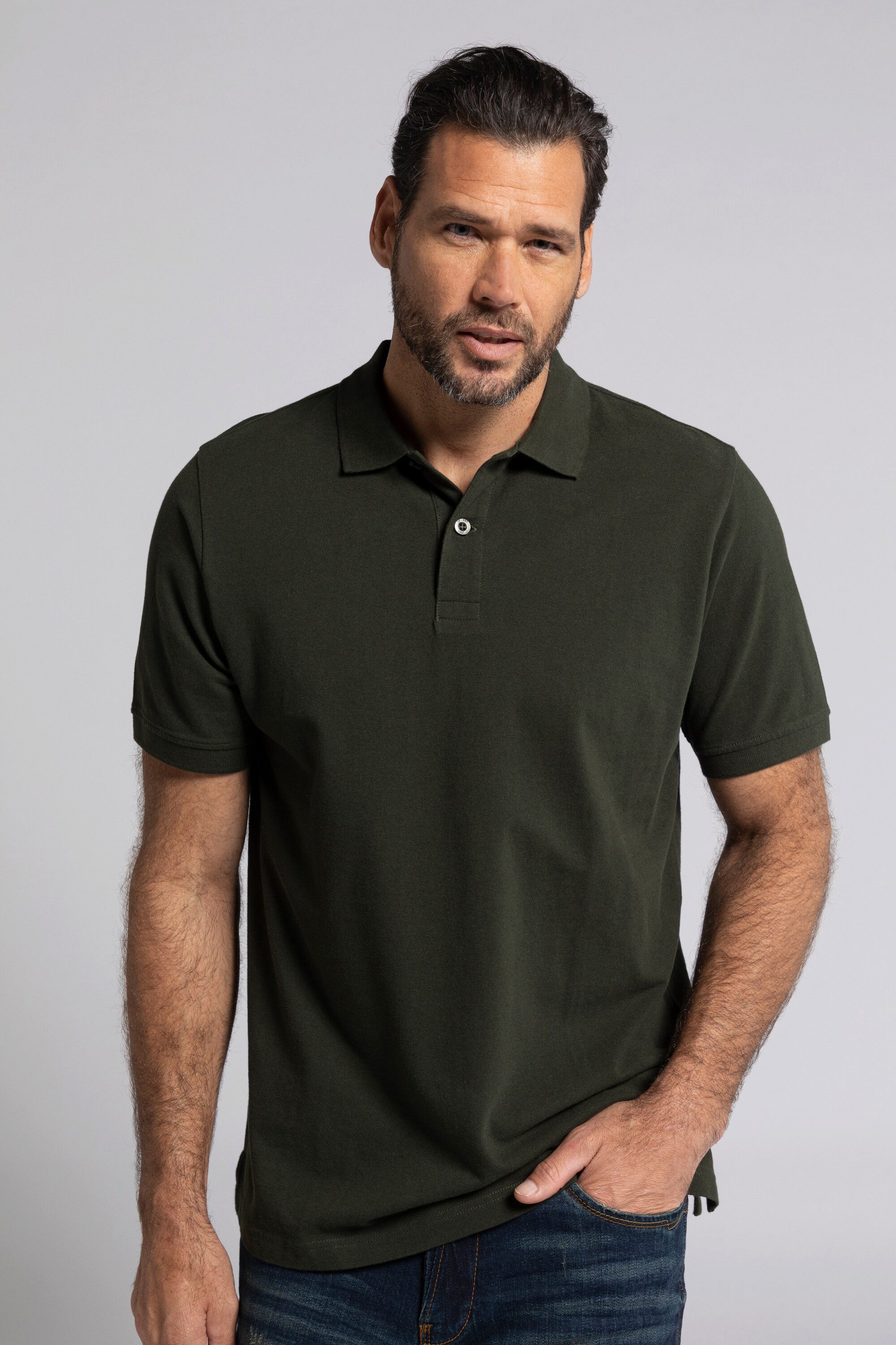 JP1880 Poloshirt Poloshirt Basic Halbarm Piqué günstig online kaufen