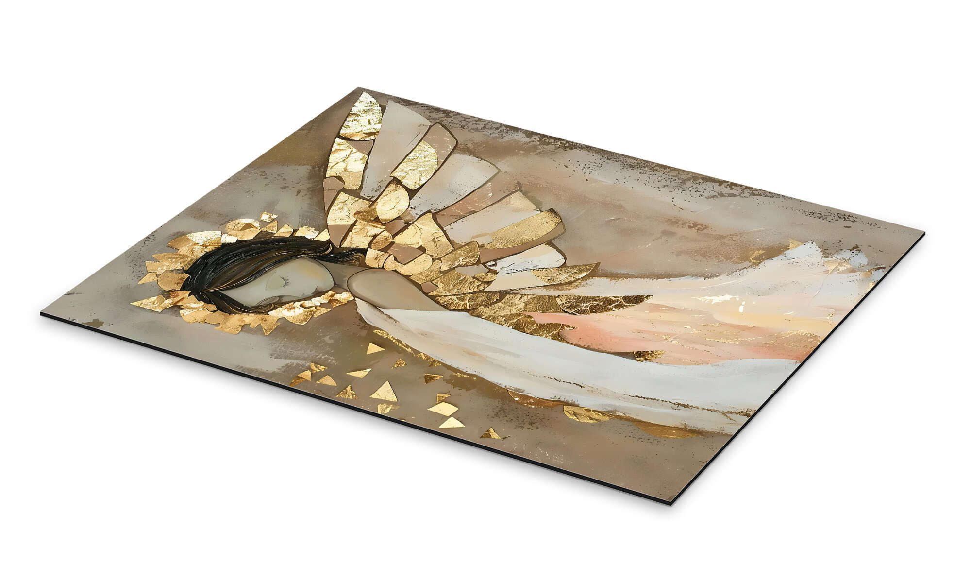 Posterlounge Wandbild Goldener Engel III, LSR günstig online kaufen