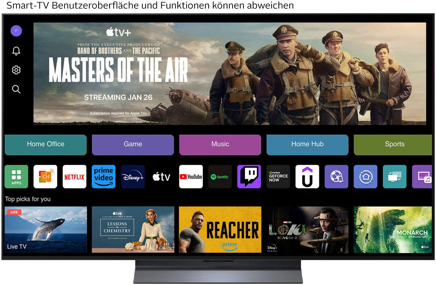 LG OLED55C5ELB OLED-Fernseher (139 cm/55 Zoll, grau ! RABATT: 10.76%