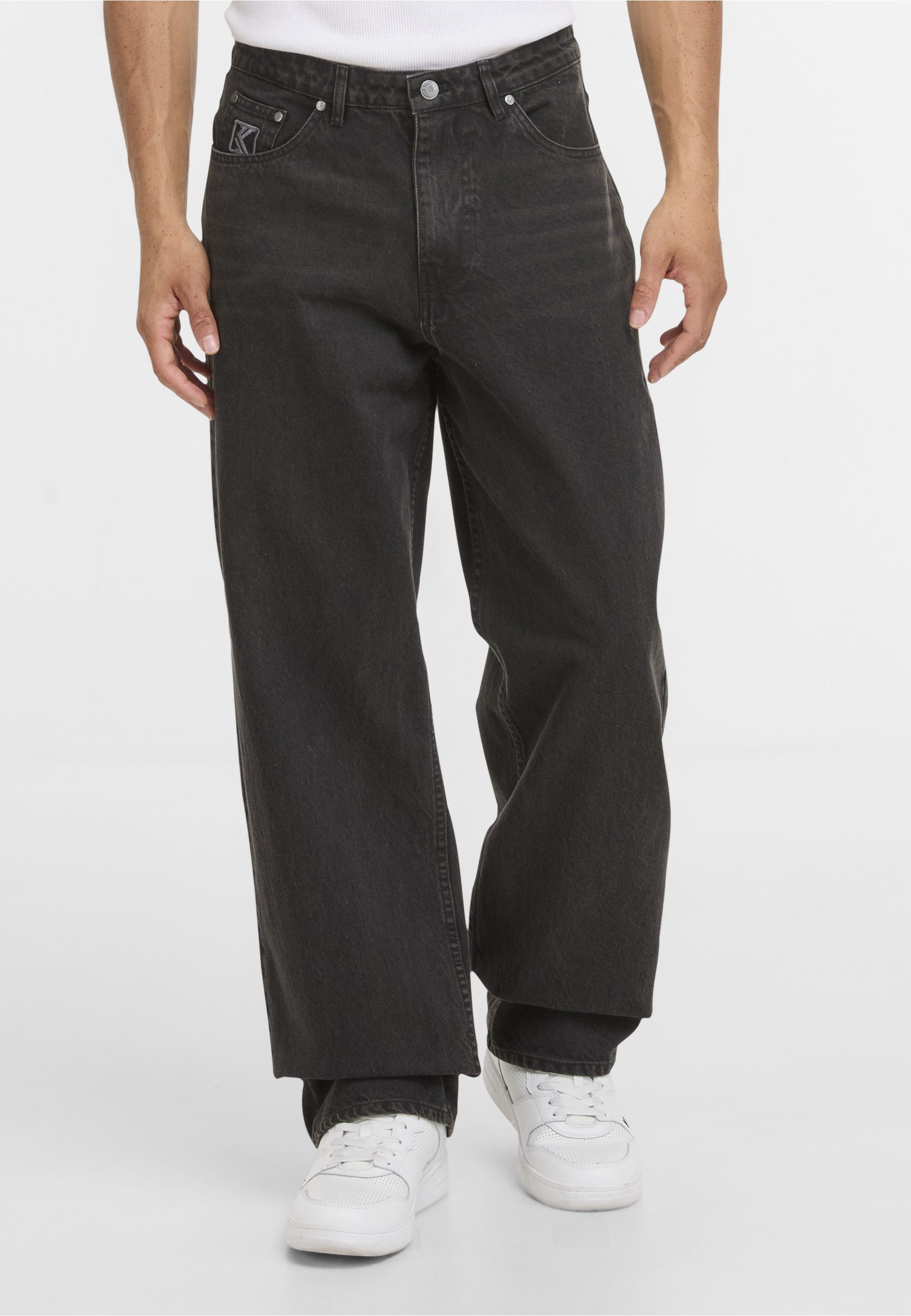 Karl Kani Bequeme Jeans Karl Kani OG K Washed Straight Leg Jeans