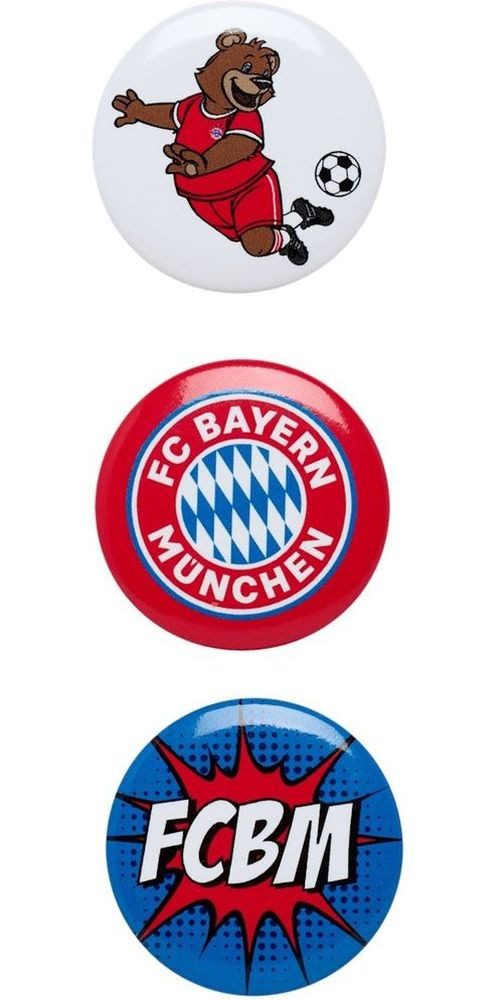 FC Bayern München Button Button 3er-Set