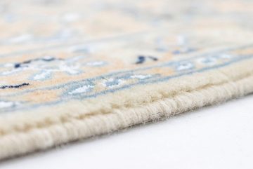 Wollteppich Nain 9la Teppich handgeknüpft beige, morgenland, quadratisch, Höhe: 8 mm