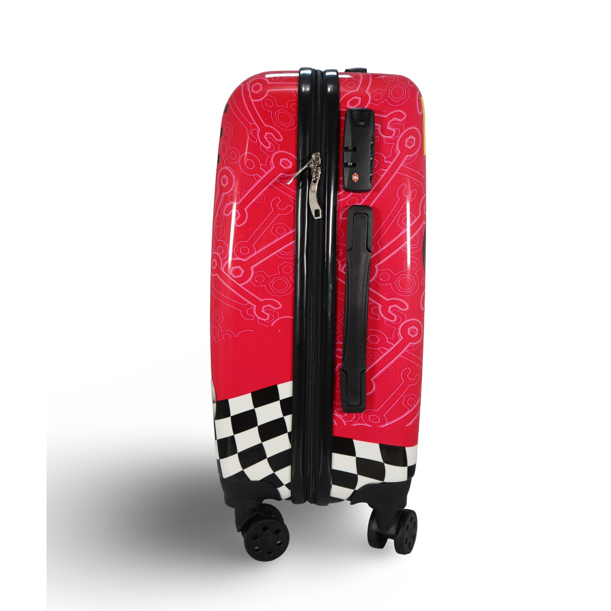 Disney Koffer Disney Mickey Maus ABS Koffer Reisekoffer mit Schloss, 4 Rollen, 55 x 40 x 20 cm