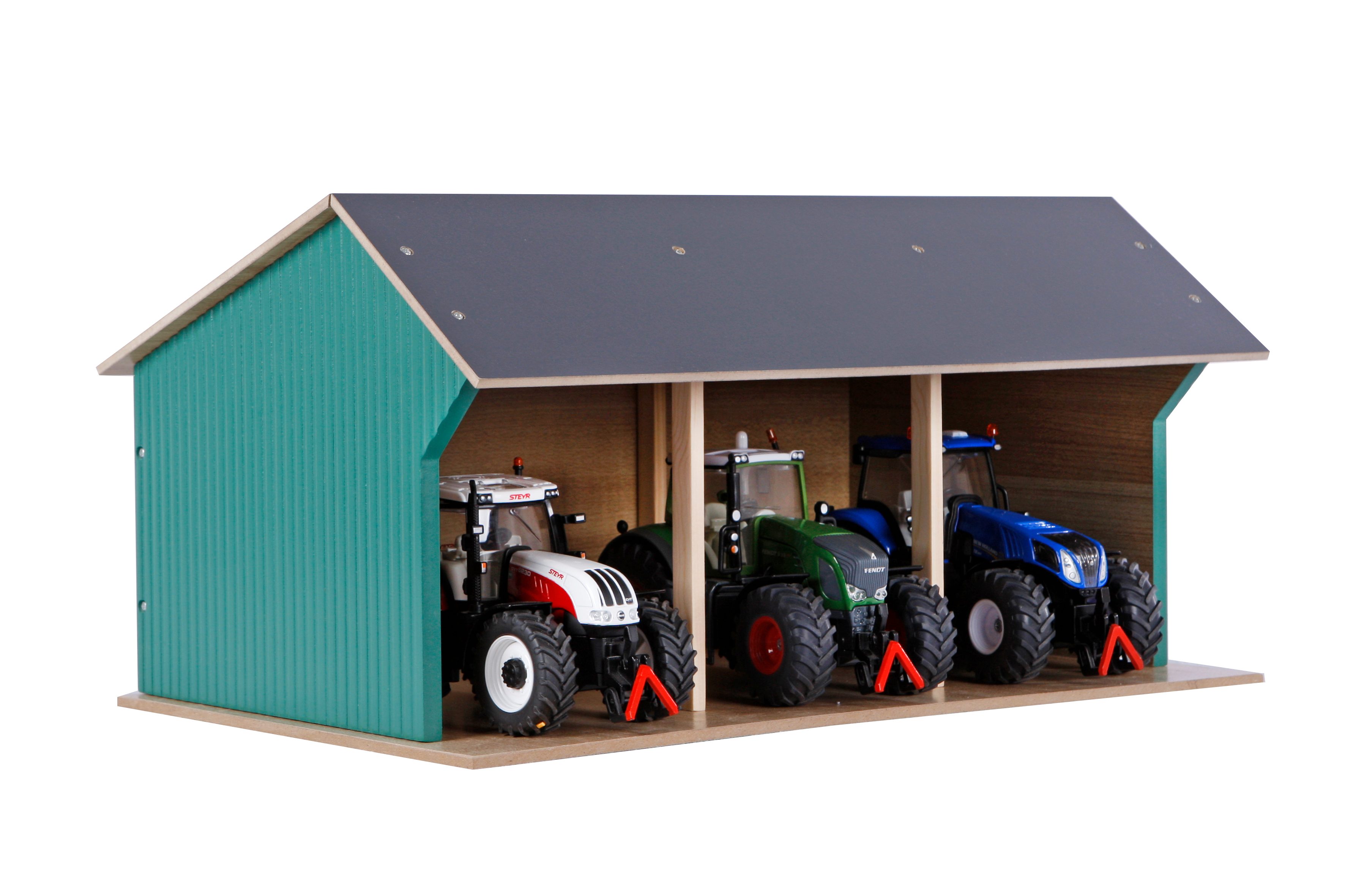 Kids Globe Spielwelt Kids Globe Fahrzeugschuppen 1:32 für bis zu 3 Fahrzeug günstig online kaufen