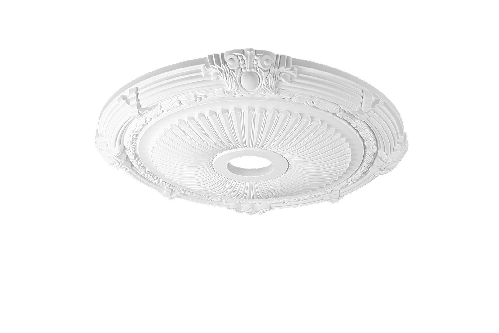 Hexim Perfect Wanddekoobjekt B3074 (Stuckrosette aus günstig online kaufen