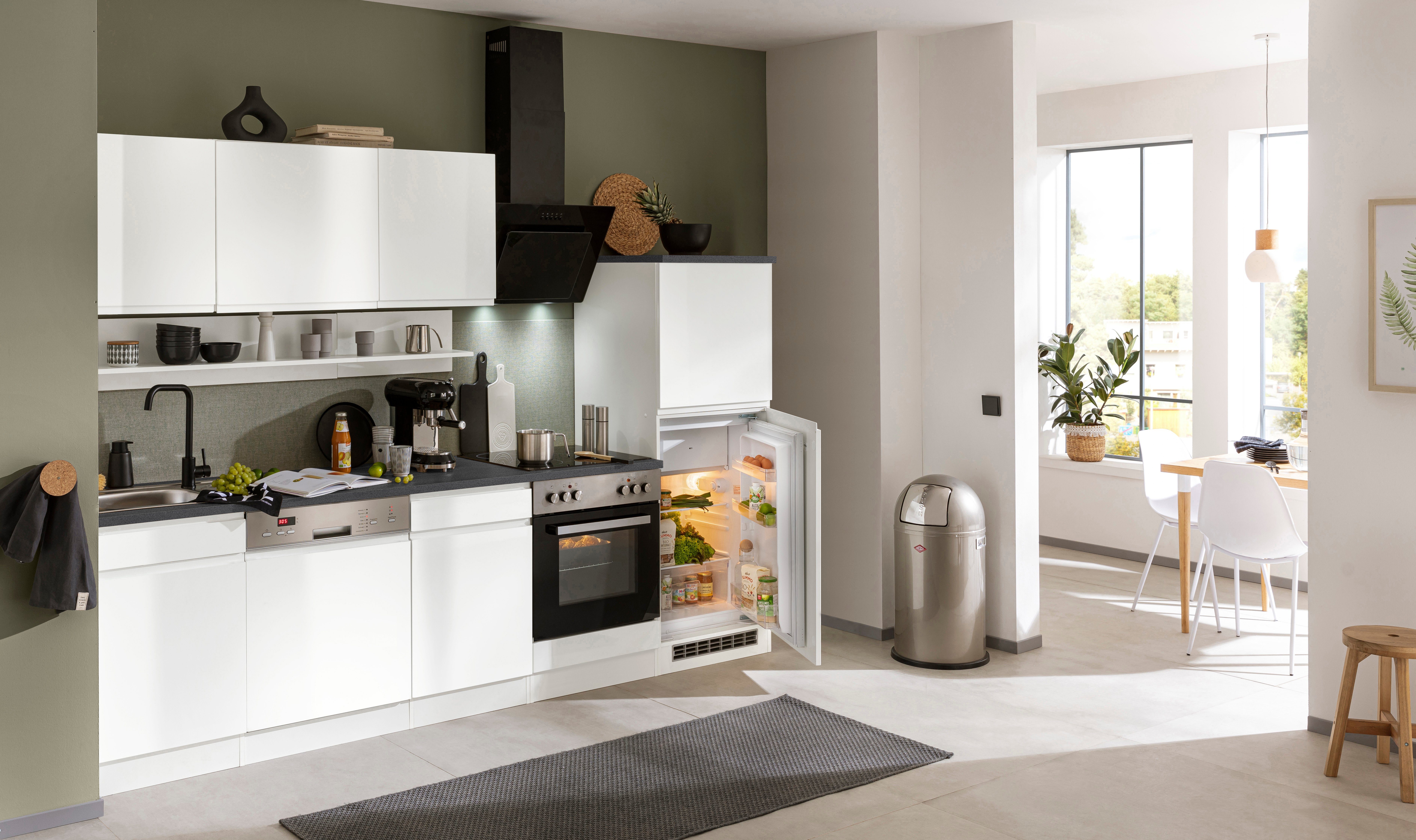 KOCHSTATION Küchenzeile KS-Virginia, Breite 280 cm, wahlweise mit E-Geräten günstig online kaufen