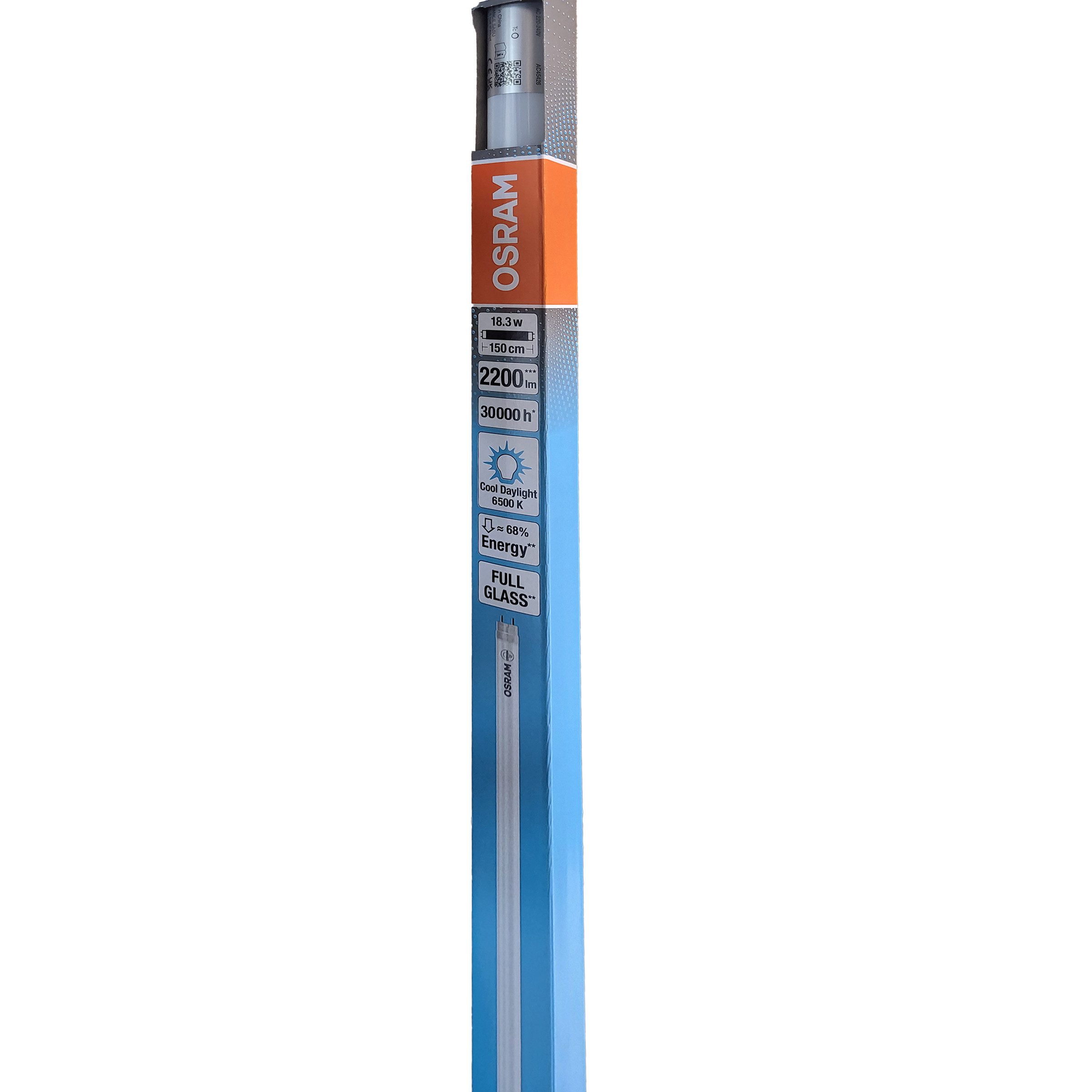 Osram LED-Leuchtmittel Osram LEDTUBE T8 36 EM 1200 15W 865 – 8er Pack Tageslichtweiß, 8 St.