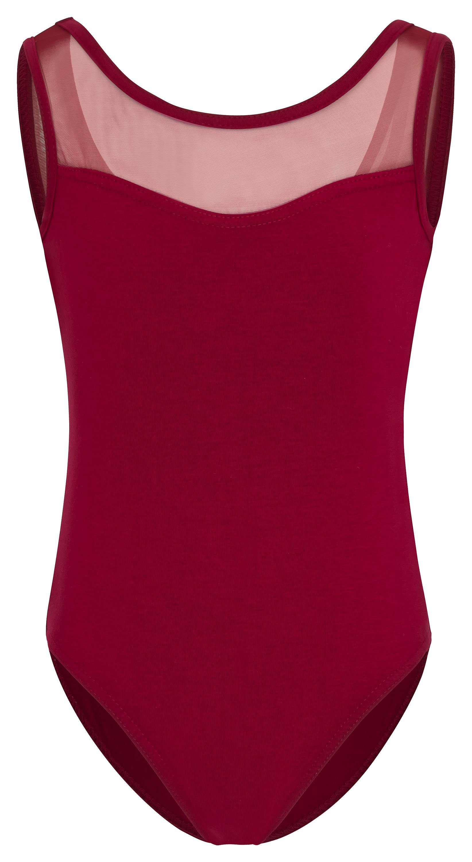 Body Ballett Trikot Emilia mit Netzeinsatz