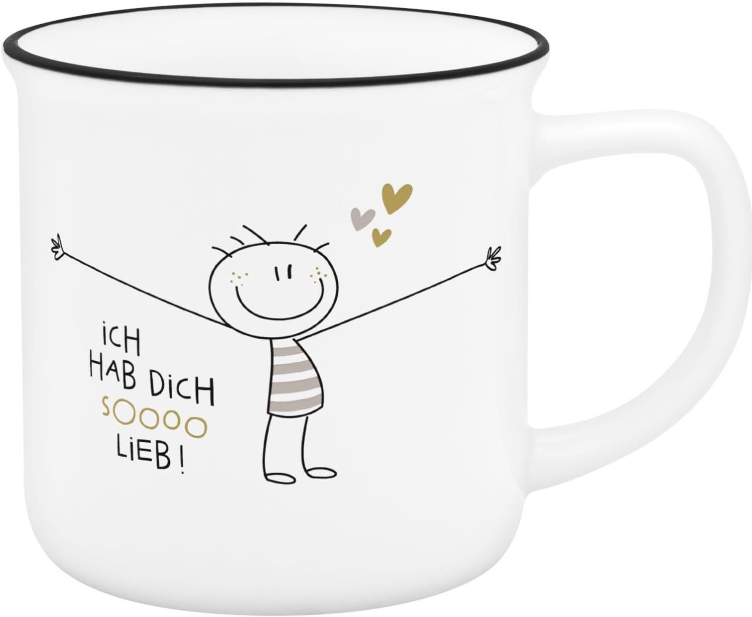 Sheepworld Tasse Tasse Lieblings-Becher Tee Kaffeetasse 0,35cl Geschenk Sheepworld, Porzellan