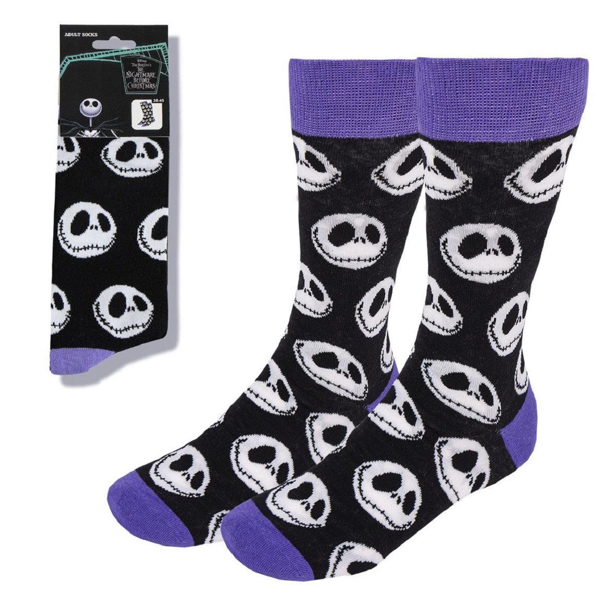 Cerda Socken Nightmare before Christmas Strümpfe Erwachsene Größe 38-45 günstig online kaufen
