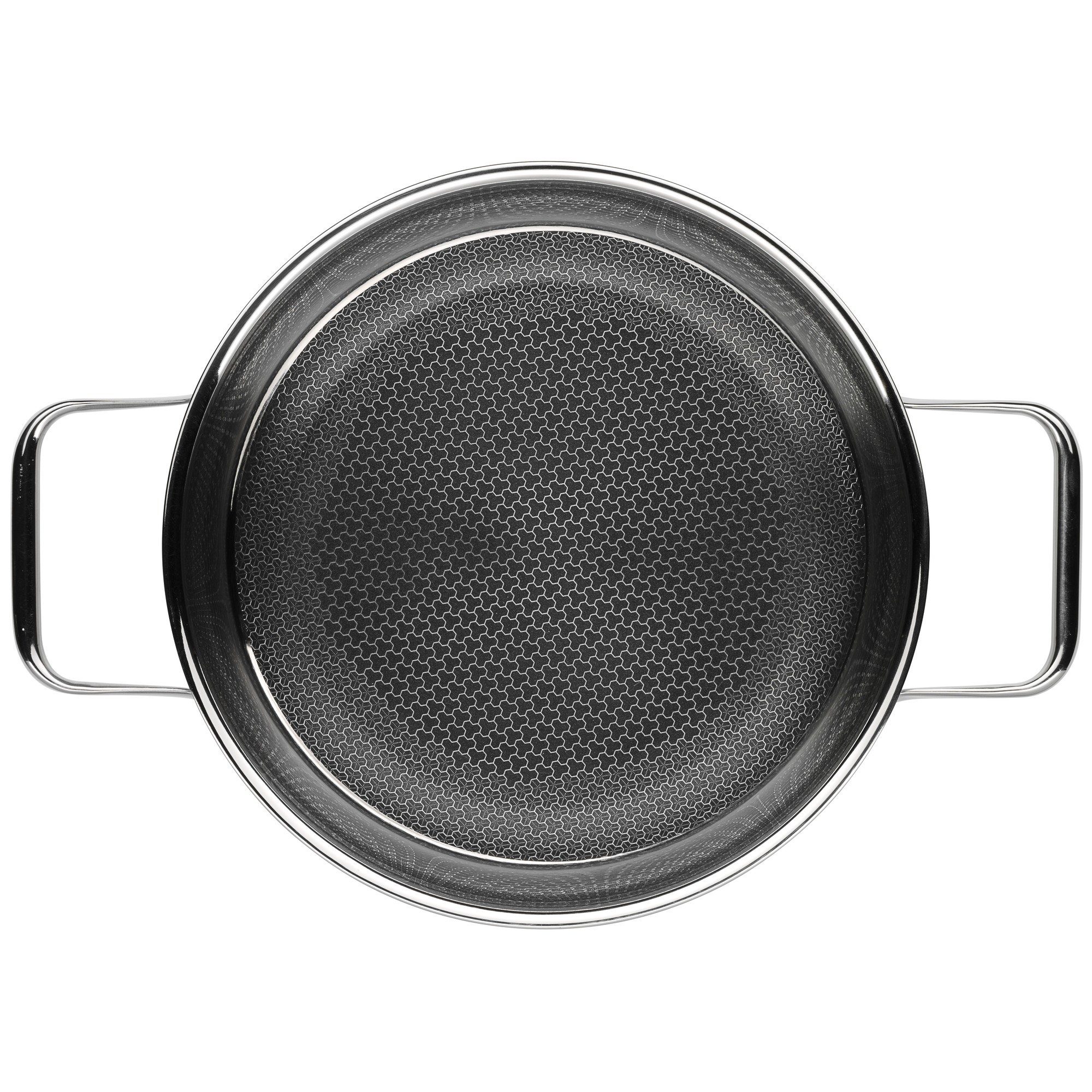 WMF Servierpfanne Set Profi Resist Wabenpfanne 24cm und 28cm, (24cm und 28cm, 2-tlg), Profi Resist Wabenstruktur, Mehrschichtmaterial, induktionsgeeignet – Bild 4 von 5