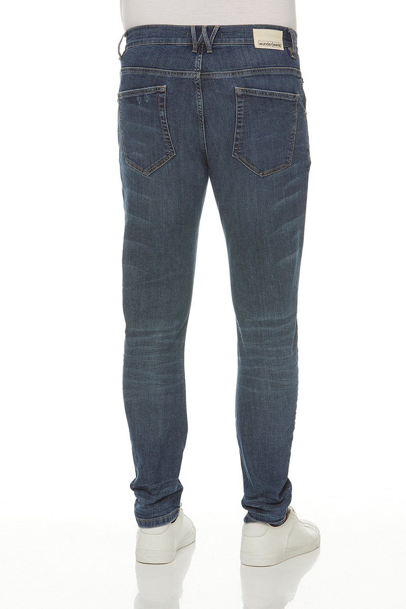 relaxed Reed high Relax-fit-Jeans wunderwerk flex