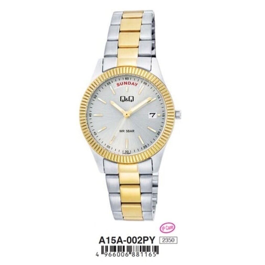 Q&Q Luxusuhr Herrenuhr A15A-002PY