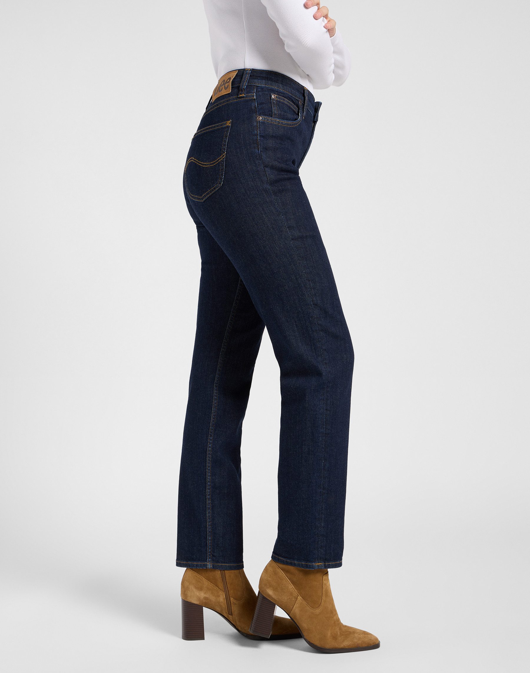 Lee® 5-Pocket-Jeans LEE-CAROL hohe Leibhöhe