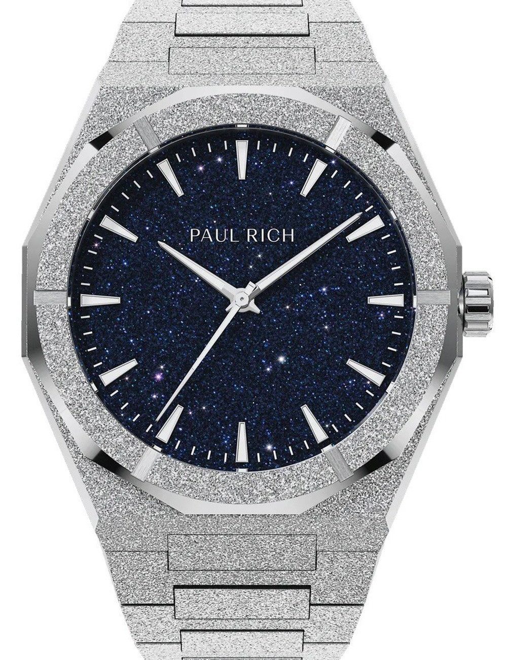 Paul Rich Quarzuhr Paul Rich PR-45257 Herrenuhr Frosted Star Dust II 43mm 5ATM Paul Rich PR-45257 Herrenuhr Frosted Star Dust II 43mm 5ATM