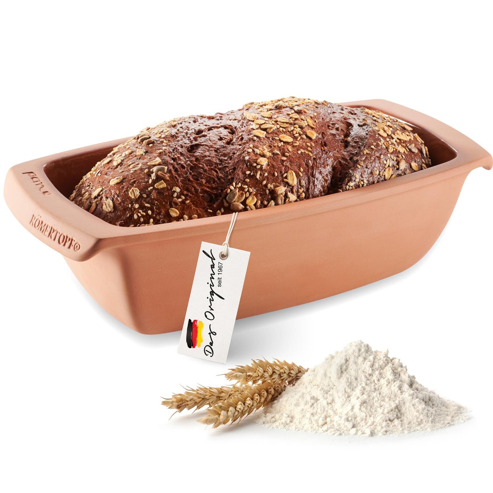 RÖMERTOPF Römertopf Römertopf Kastenform-Backform MEDI