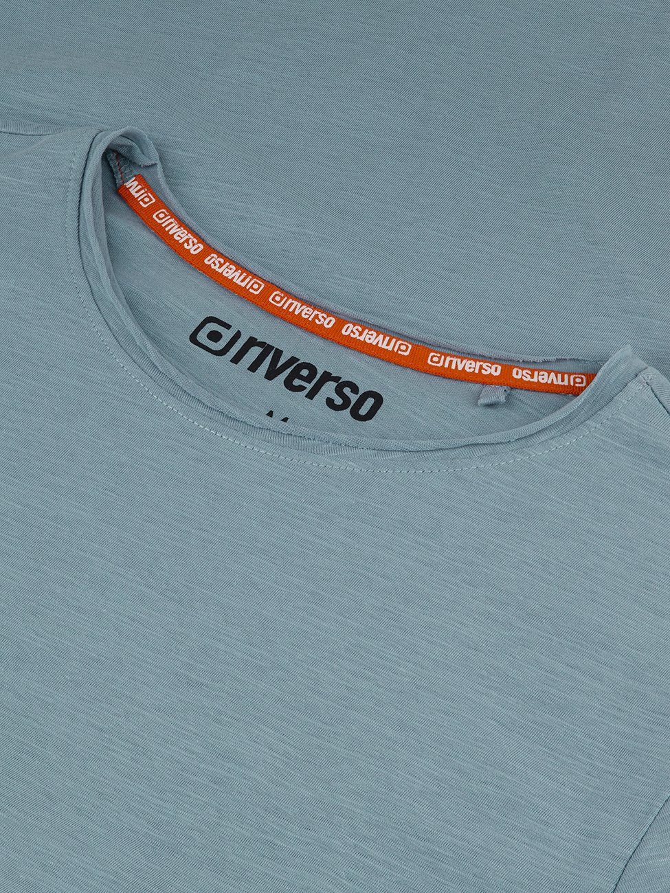 riverso T-Shirt Herren Basic Shirt RIVLenny Regular Fit (3-tlg) Kurzarm Tee Shirt mit Rundhalsausschnitt aus 100% Baumwolle