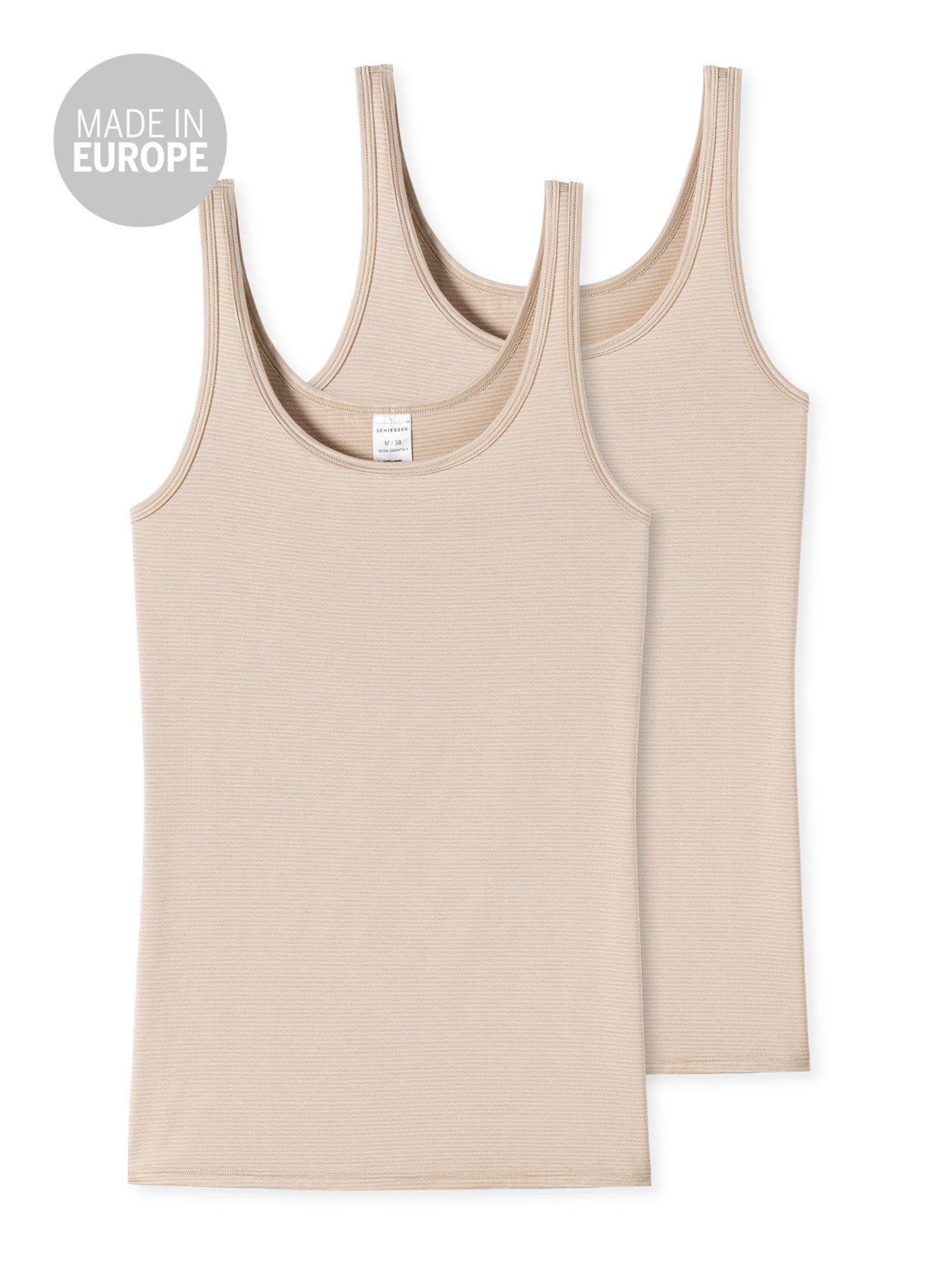 Schiesser Trägertop 2-Pack Modal Essentials (2-tlg) günstig online kaufen