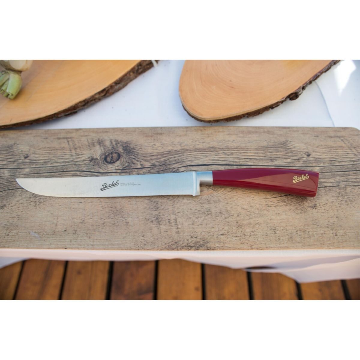 Berkel Zubereitungsmesser Elegance Red Roast-Set 3-tlg.