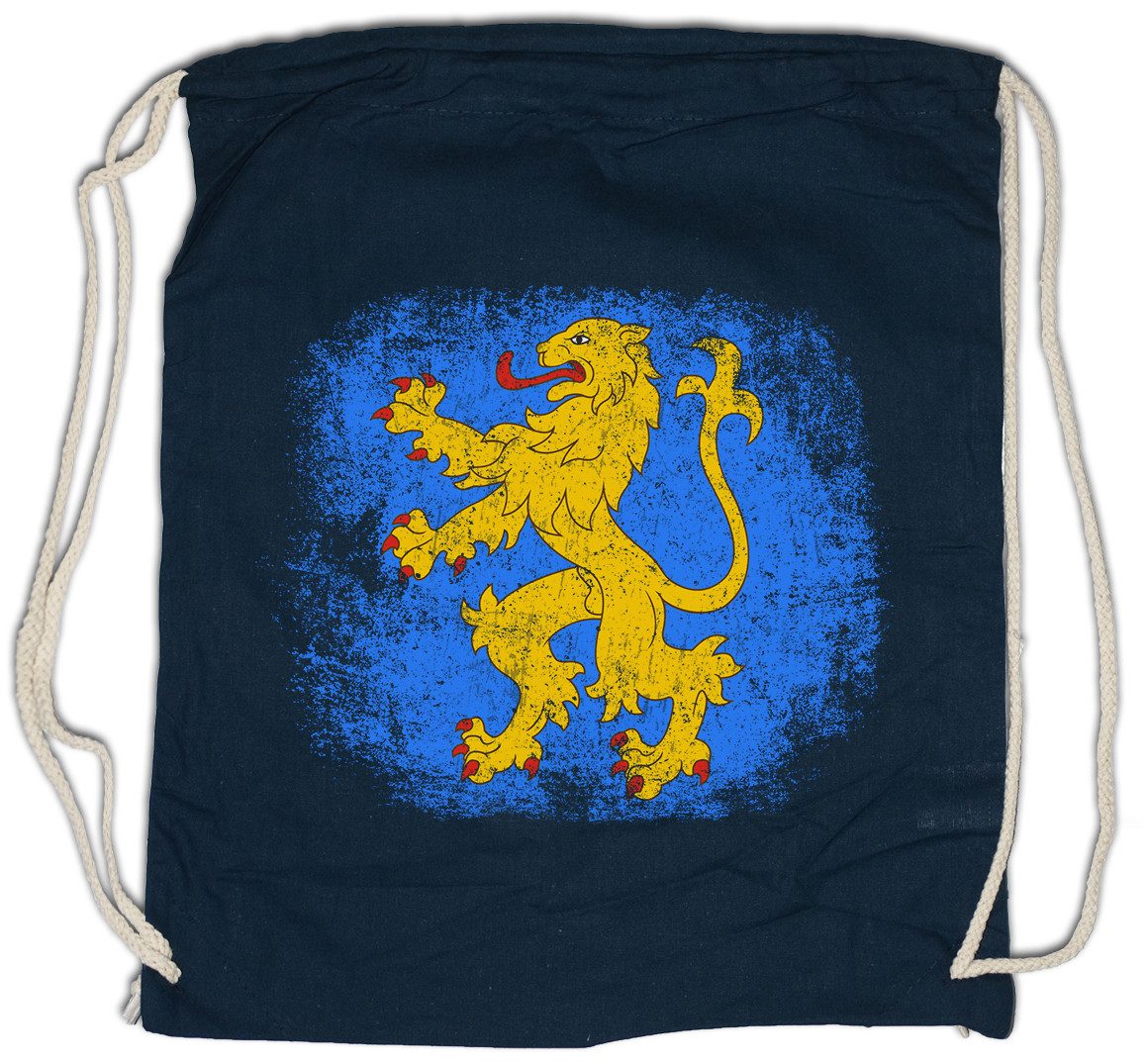 Turnbeutel Sheldon Appartment Flag Lion Turnbeutel Big Geek Flagge Bang Freak
