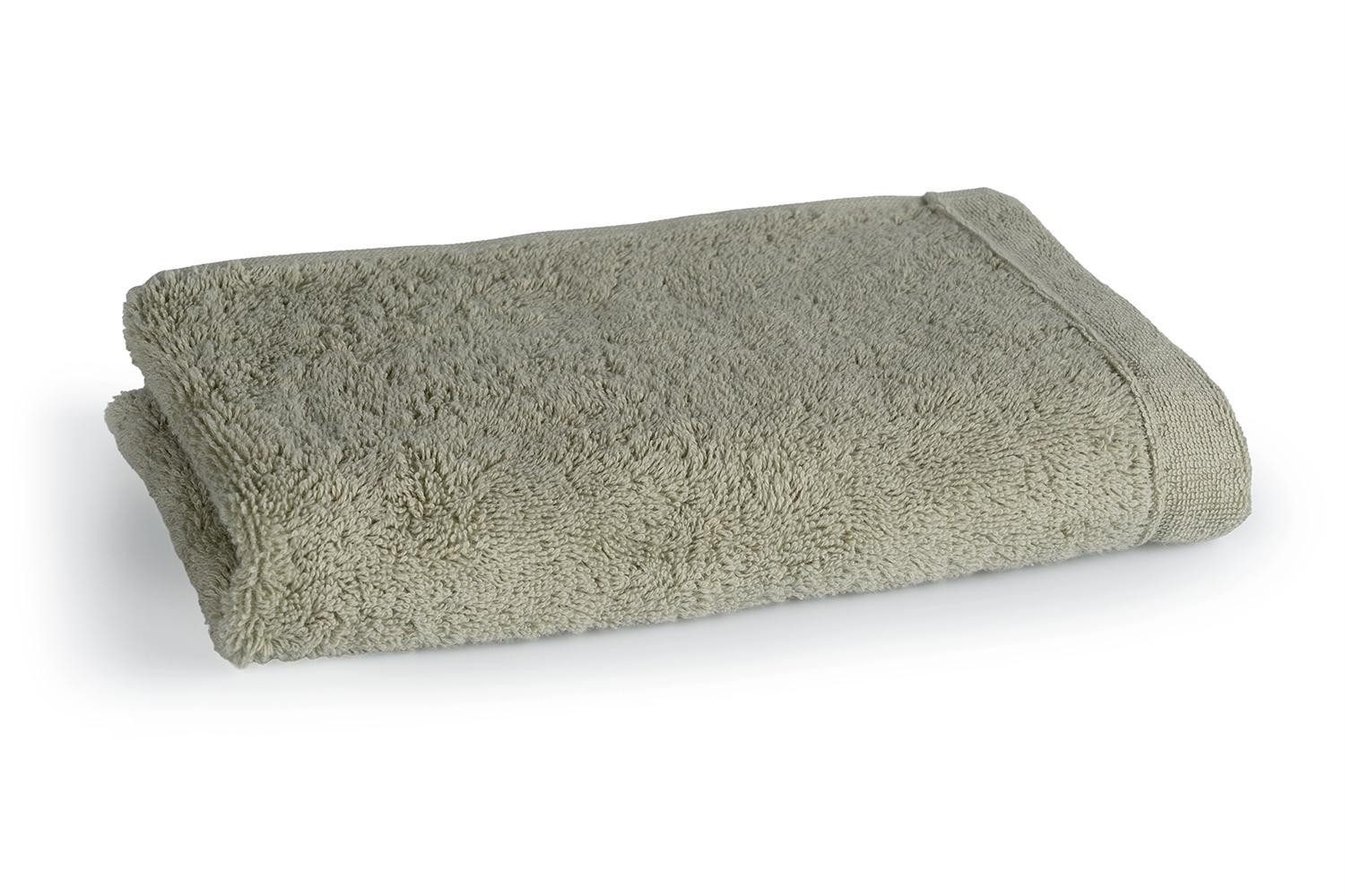 Cawö Handtuch LIFESTYLE, B 50 x L 100 cm, Wasabigrün, waschbar, Frottee (1-St), 100 % Baumwolle