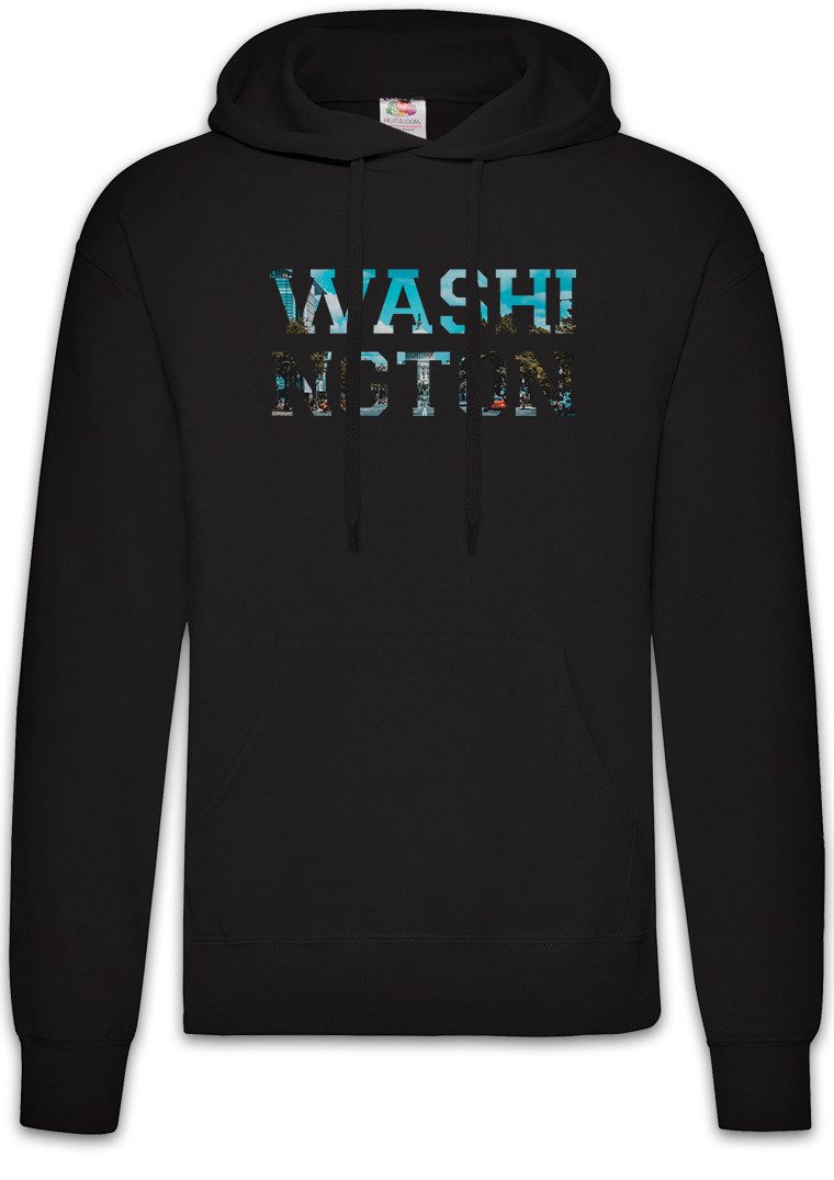 Hoodie Washington Herren Hoodie Capital D.C. DC Skyline Stadt City USA United
