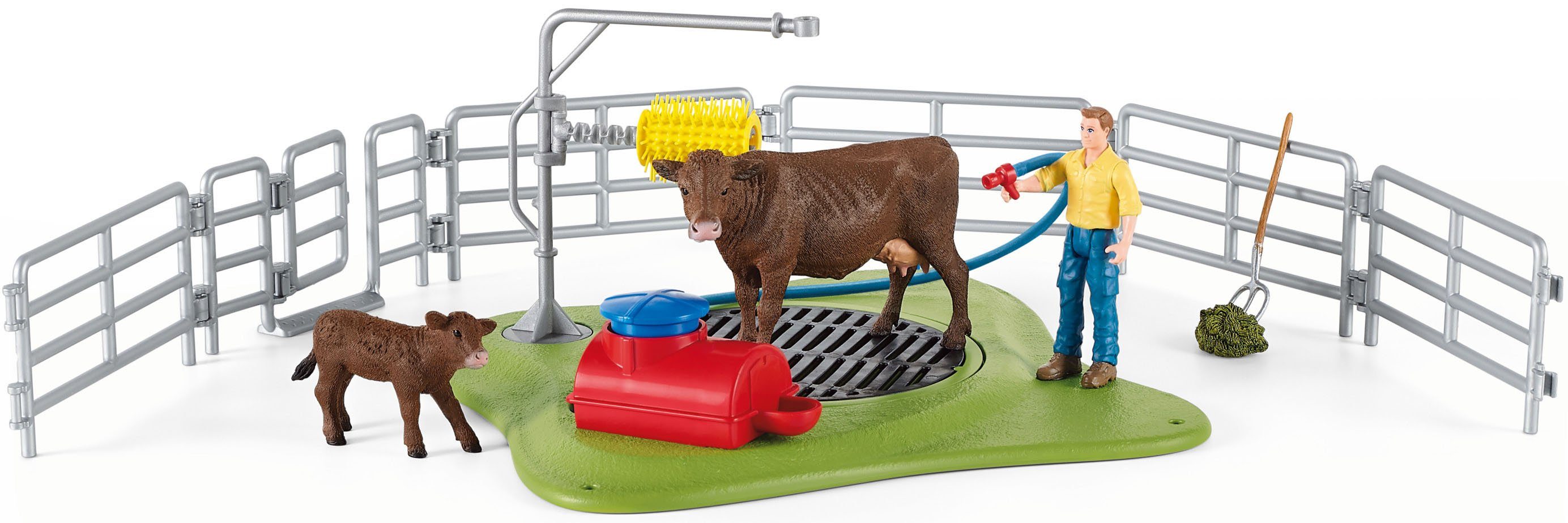 Image of Schleich Farm World Kuh Waschstation