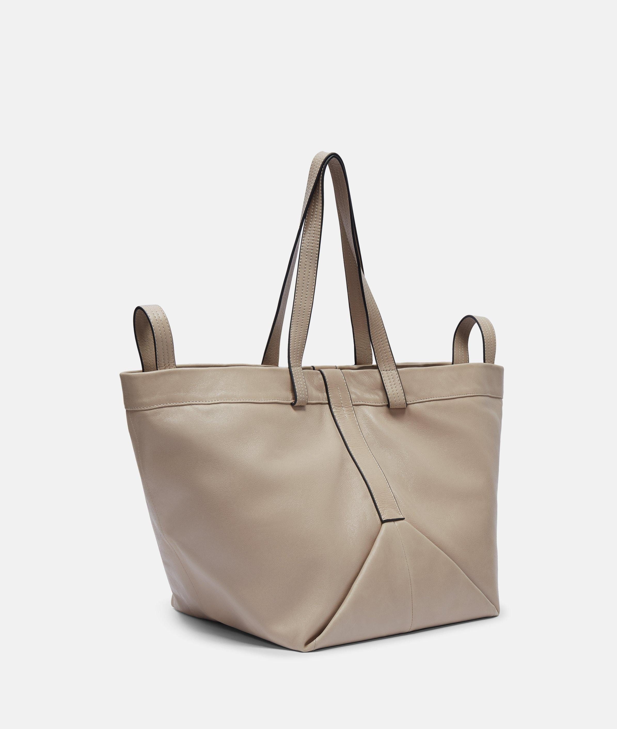Liebeskind Berlin Shopper Shopper, Großer Shopper aus weichem Lammleder