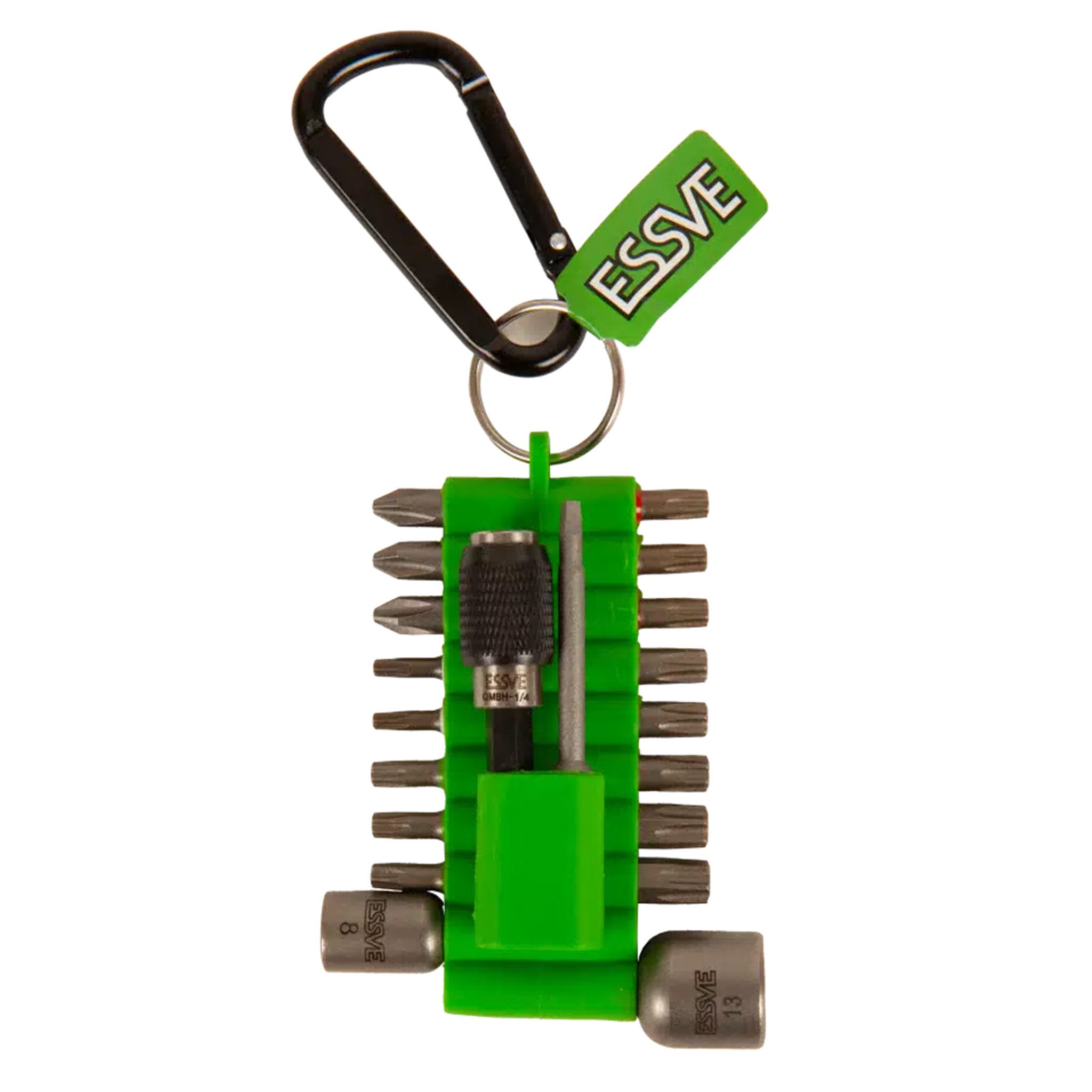 ESSVE Bit-Set Bits Kit ProPack 20-teiliges mit Bithalter & Karabiner-Gürtelclip, 20-St.