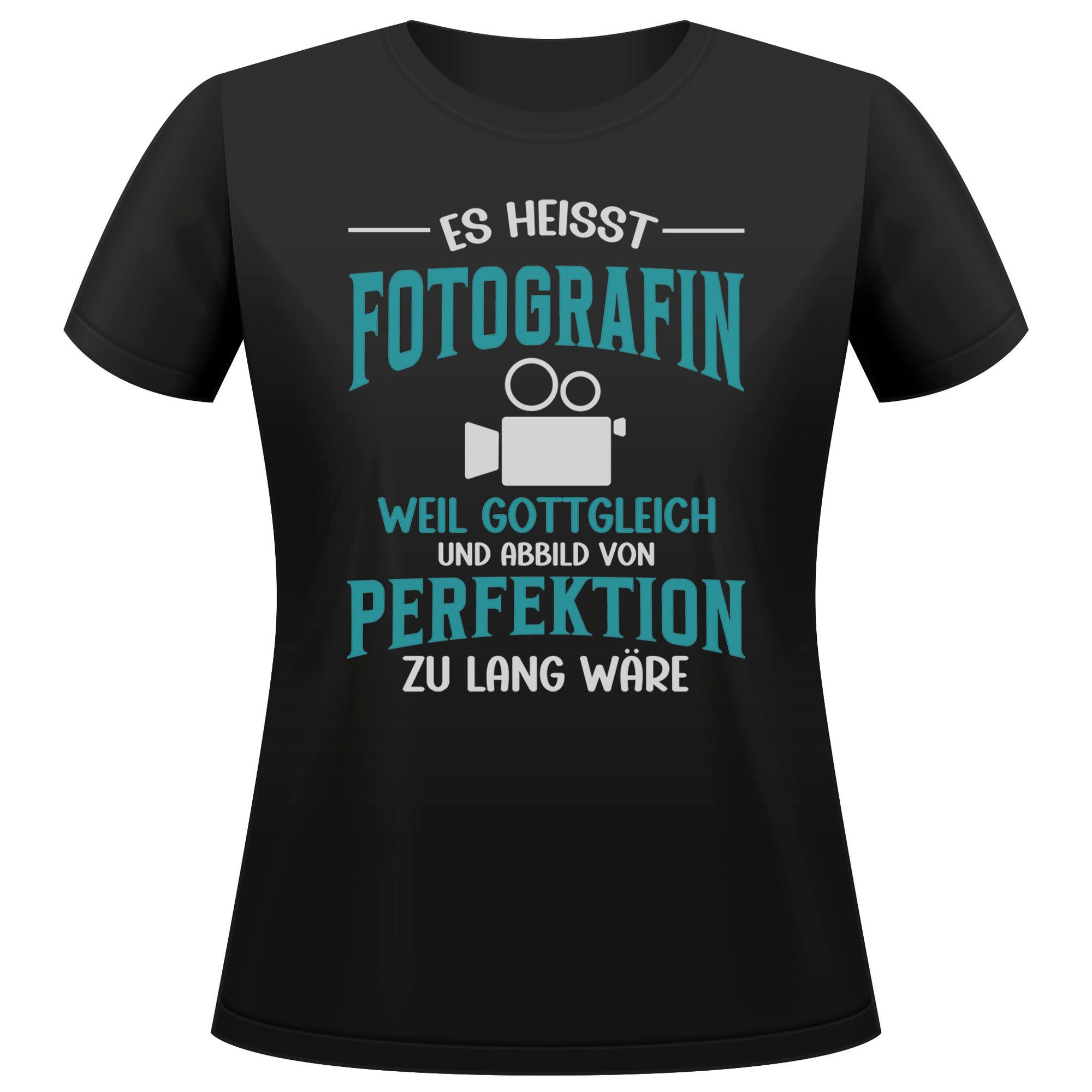 T-Shirt Fotografin Geschenk Frauen Spruch Beruf Ausbildung Studium Abschluss