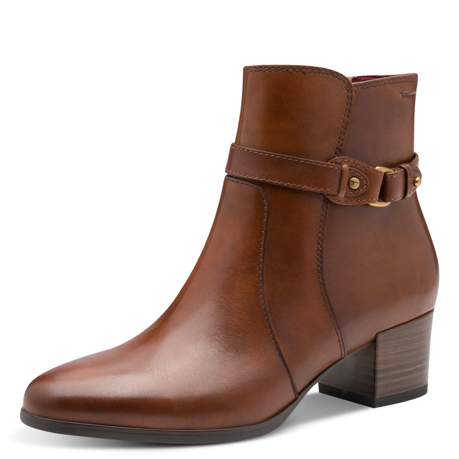 Tamaris Lederstiefelette Stiefelette günstig online kaufen