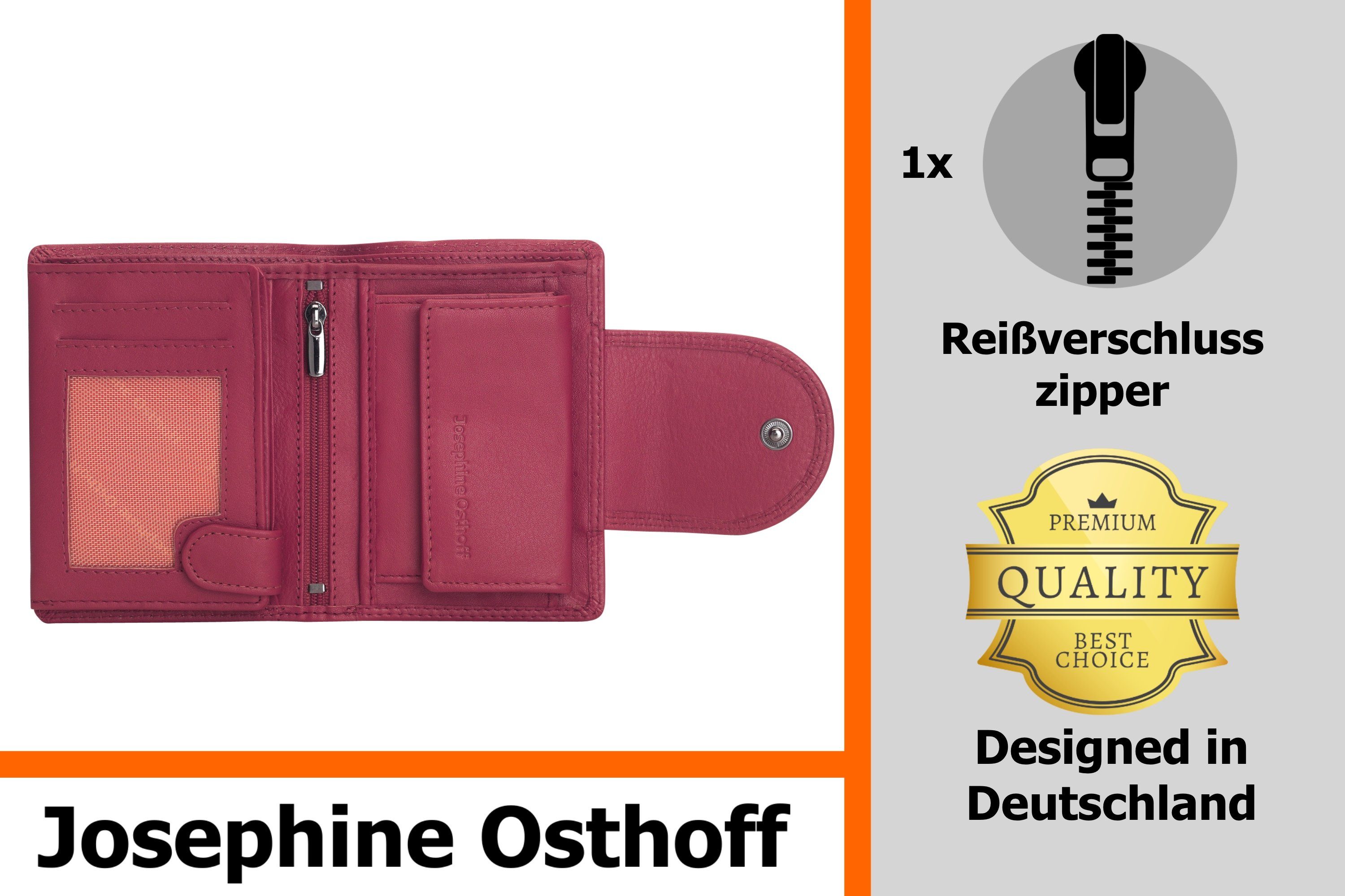 Brieftasche Geldbörse Minibrieftasche Osthoff fuchsia Wiener Josephine