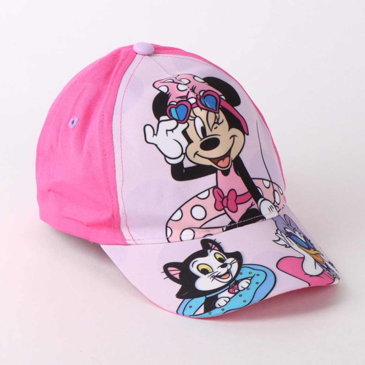 Disney Minnie Mouse Strandtuch Strand Set Kinder Badetuch 70 × 140 cm Cap Turnbeutel