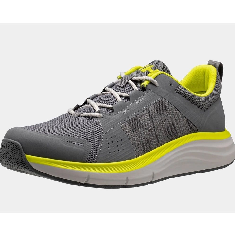 Helly Hansen HP Ahiga EVO 5 (leicht, atmungsaktiv) charcoal/gelb Чоловікам Кросівки