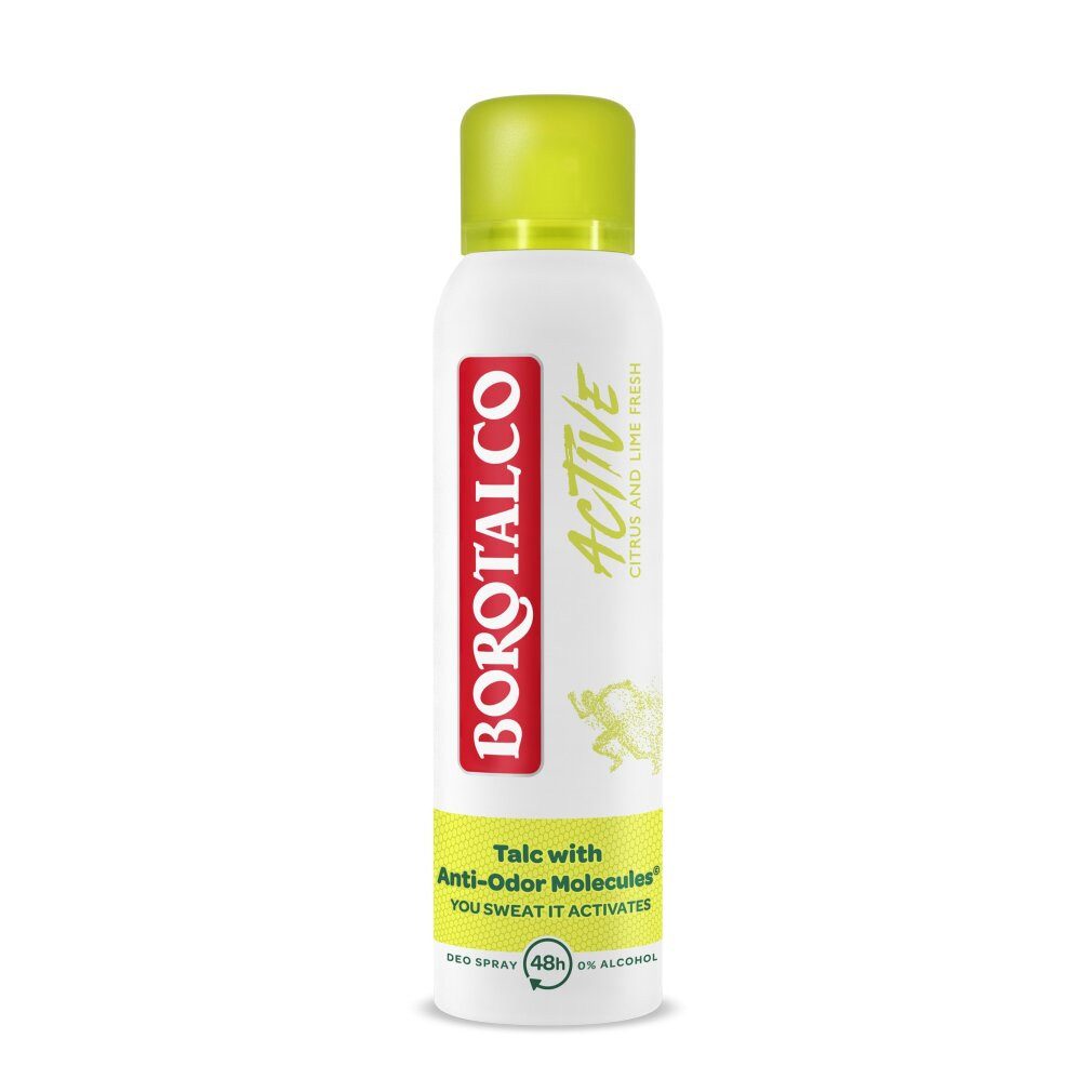 Borotalco Deo-Roller Deodorant In Spray mit Zitrusduft Active 150ml