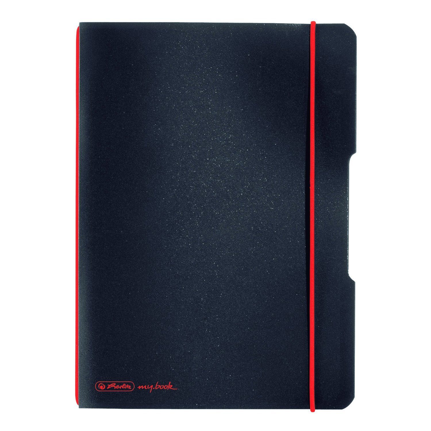 Notizheft Herlitz Notizheft / DIN A5 / flexibel / 40 Blatt / kariert / Farbe: sc